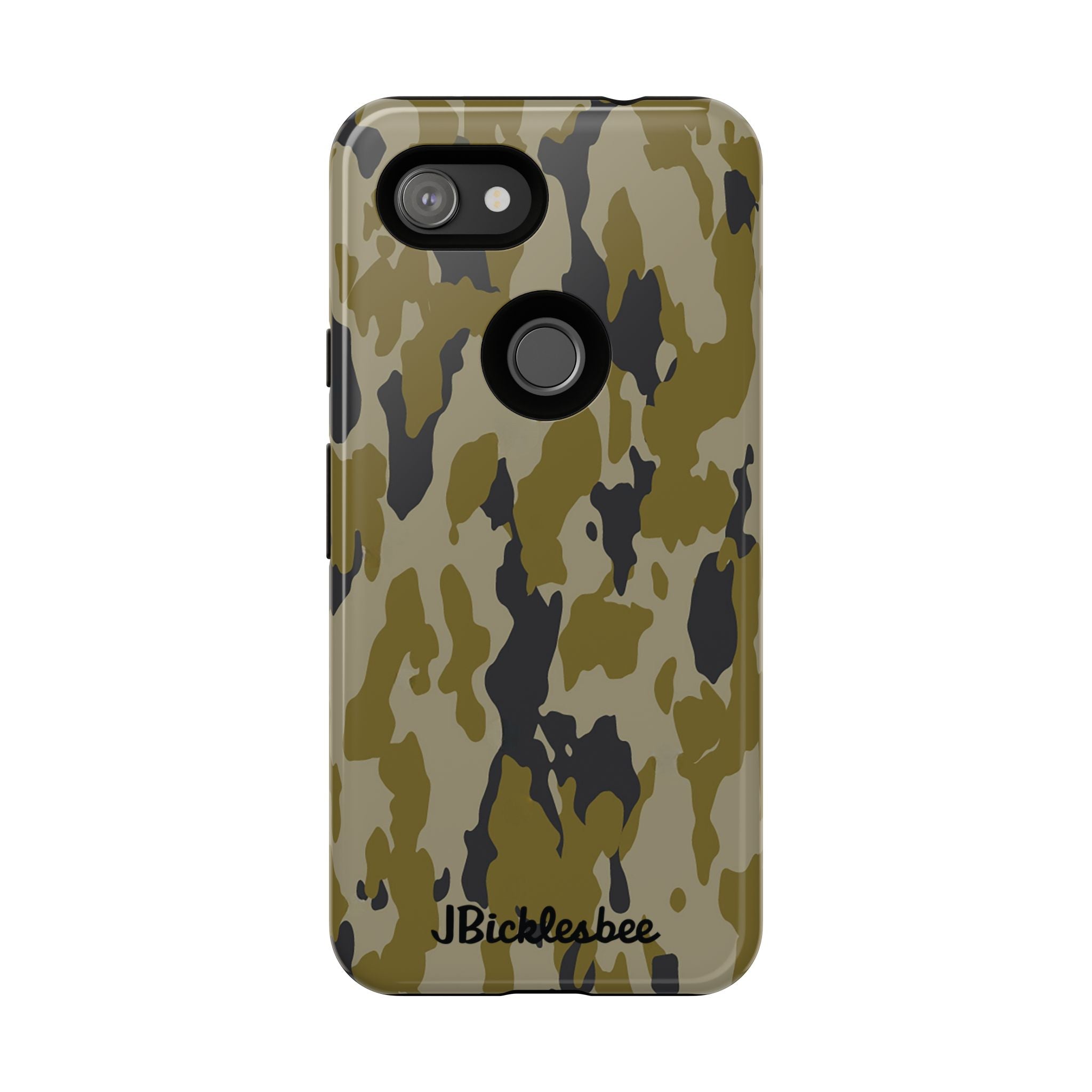 Retro Bark Camo Pixel Tough Case