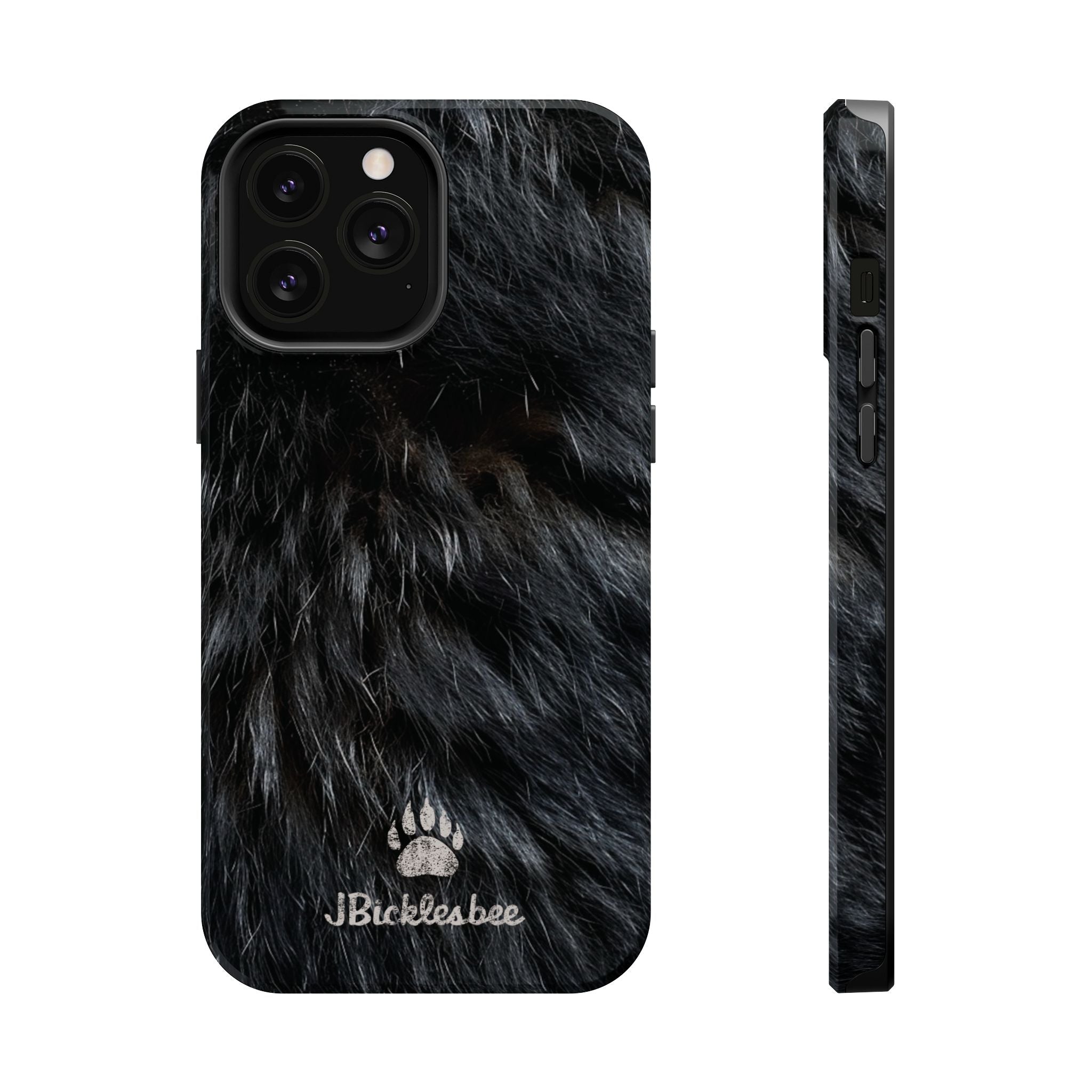 The Black Bear Hunter MagSafe iPhone Case