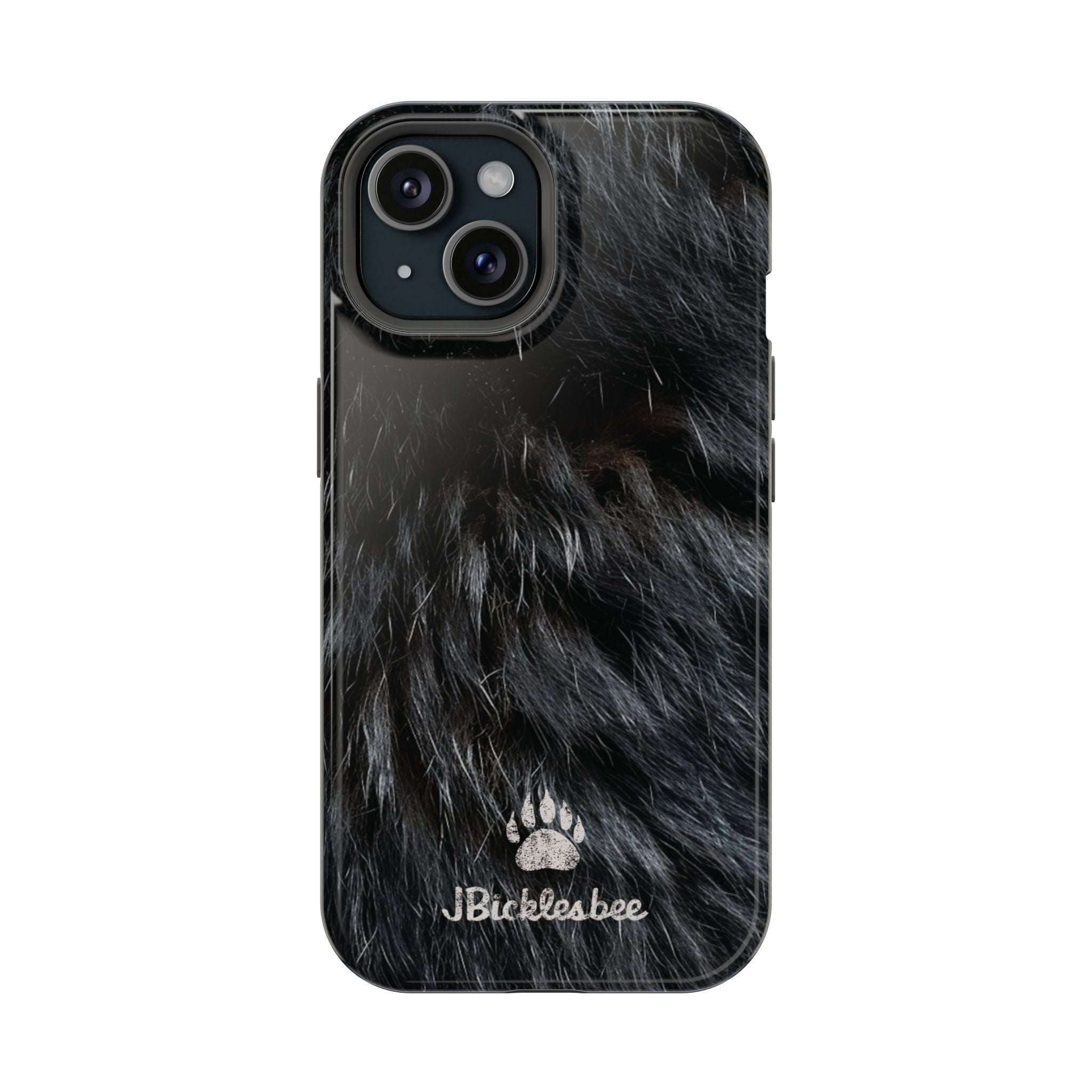 The Black Bear Hunter MagSafe iPhone Case