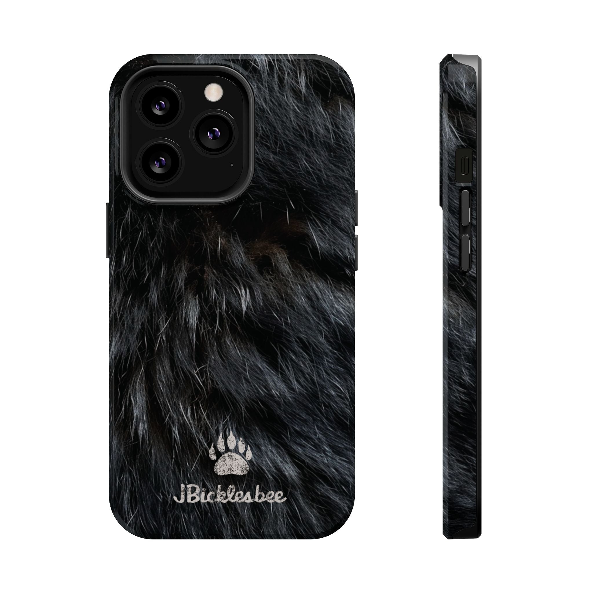 The Black Bear Hunter MagSafe iPhone Case