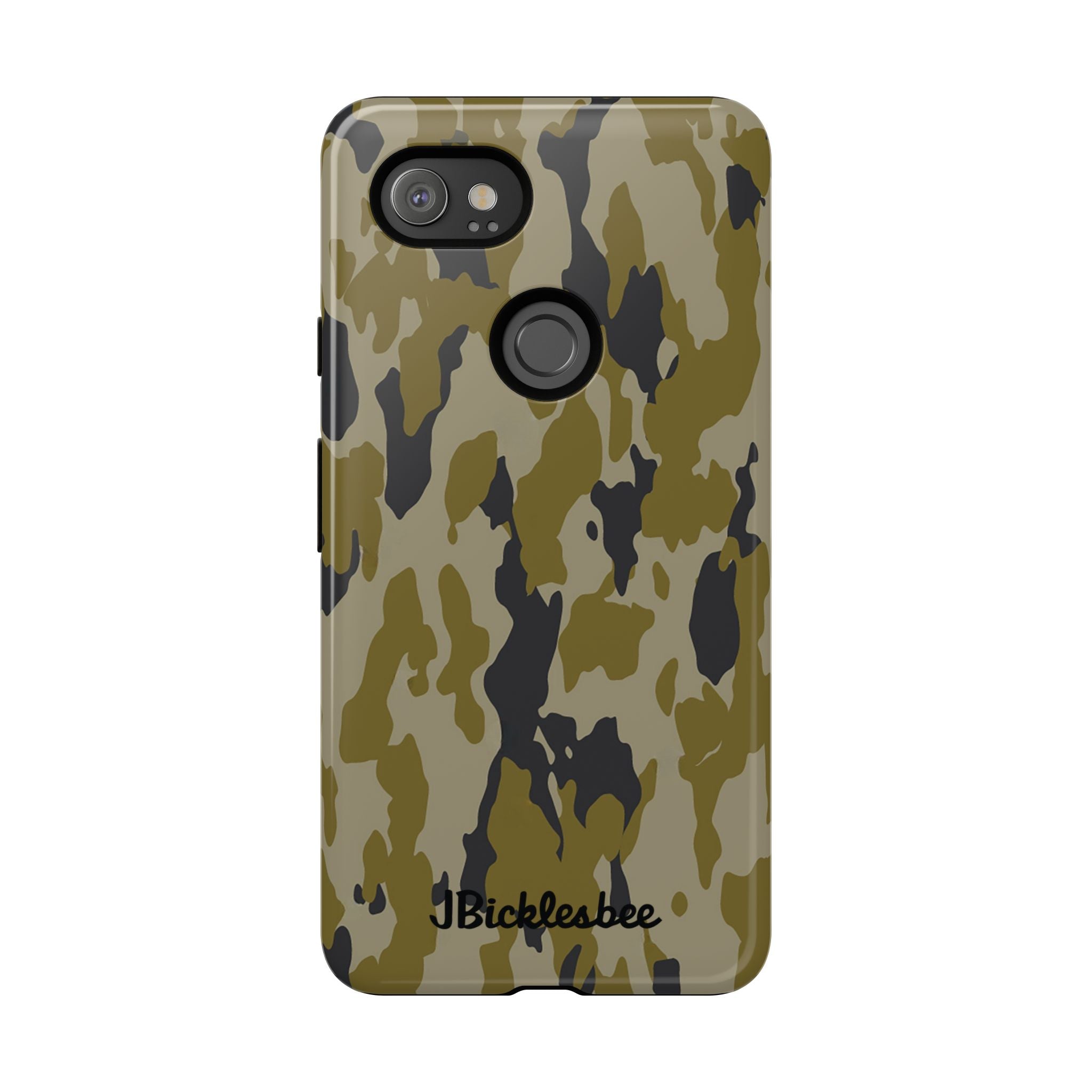 Retro Bark Camo Pixel Tough Case