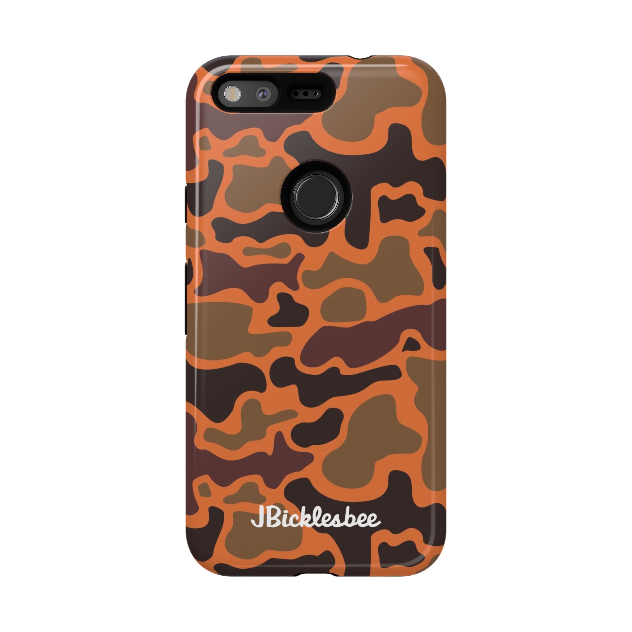 Retro Hunter Safety Camo Pixel Tough Case