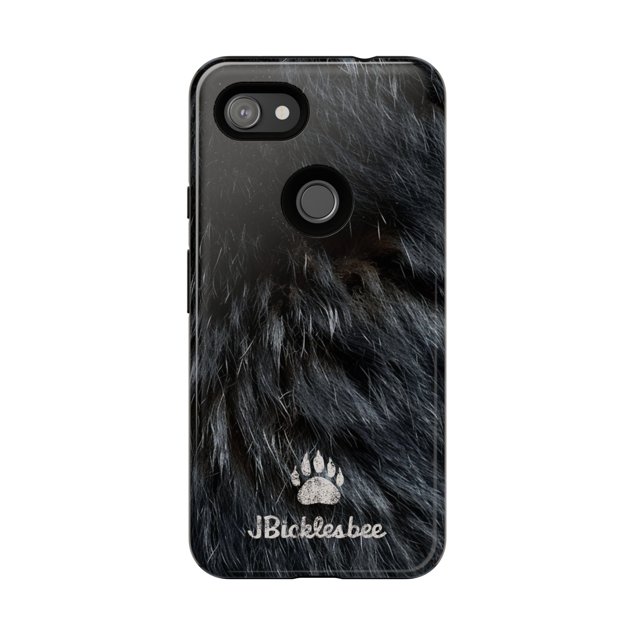 Black Bear Hunter Pixel Tough Case