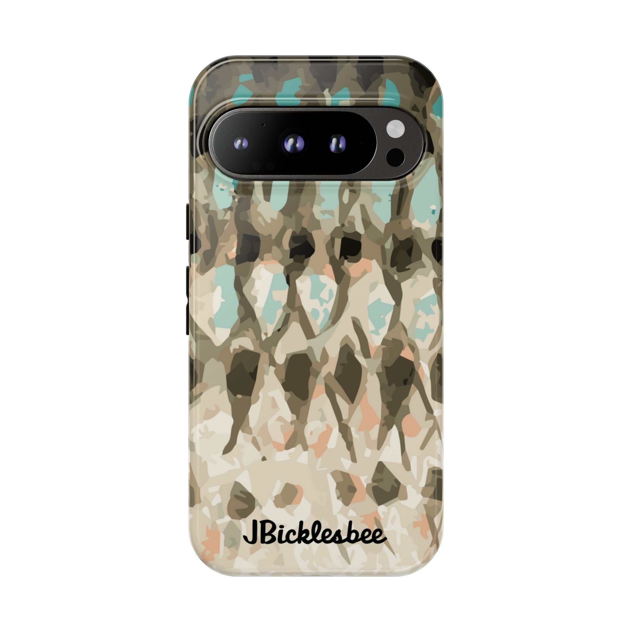 Striped Bass Rockfish Pattern Pixel Tough Case