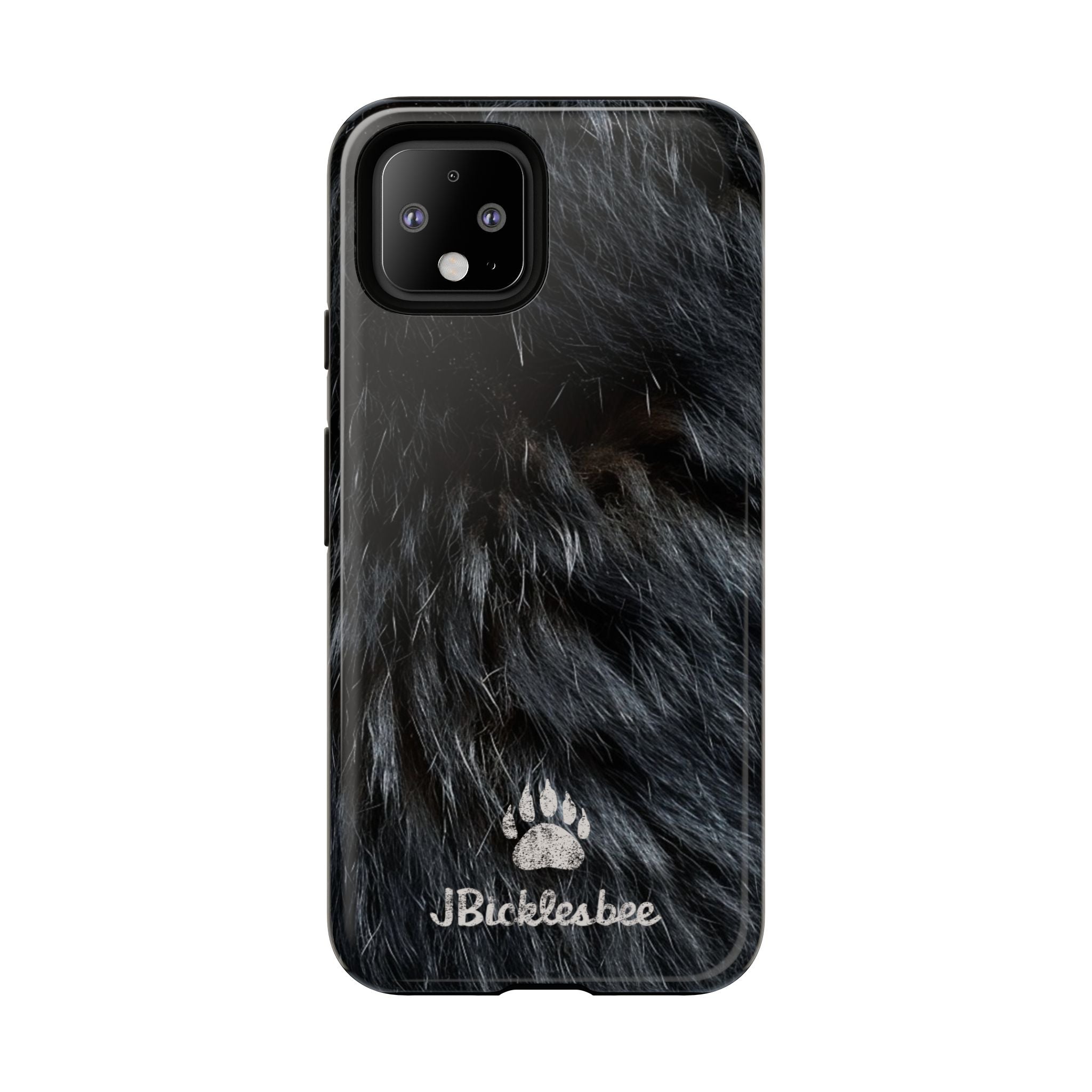 Black Bear Hunter Pixel Tough Case