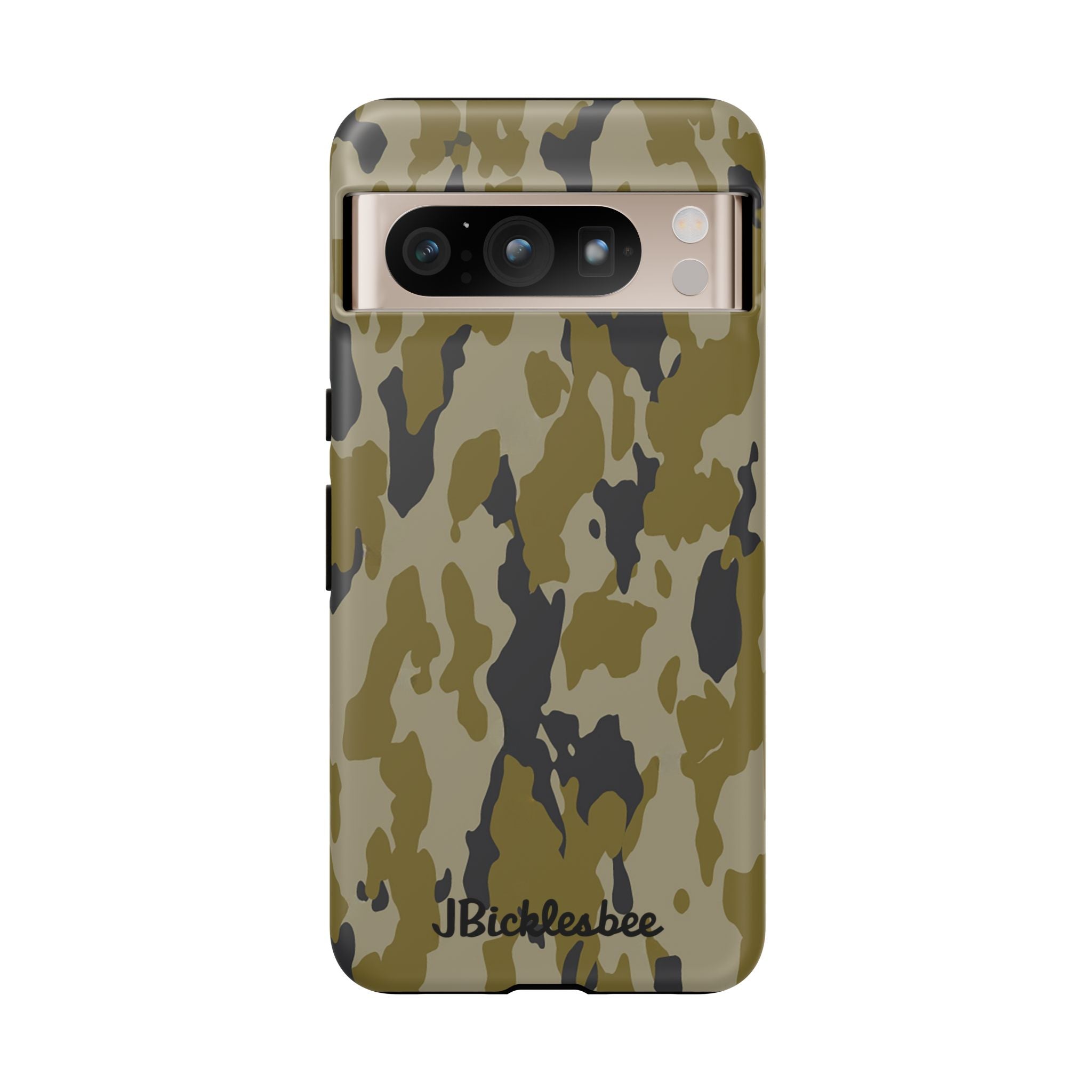 Retro Bark Camo Pixel Tough Case