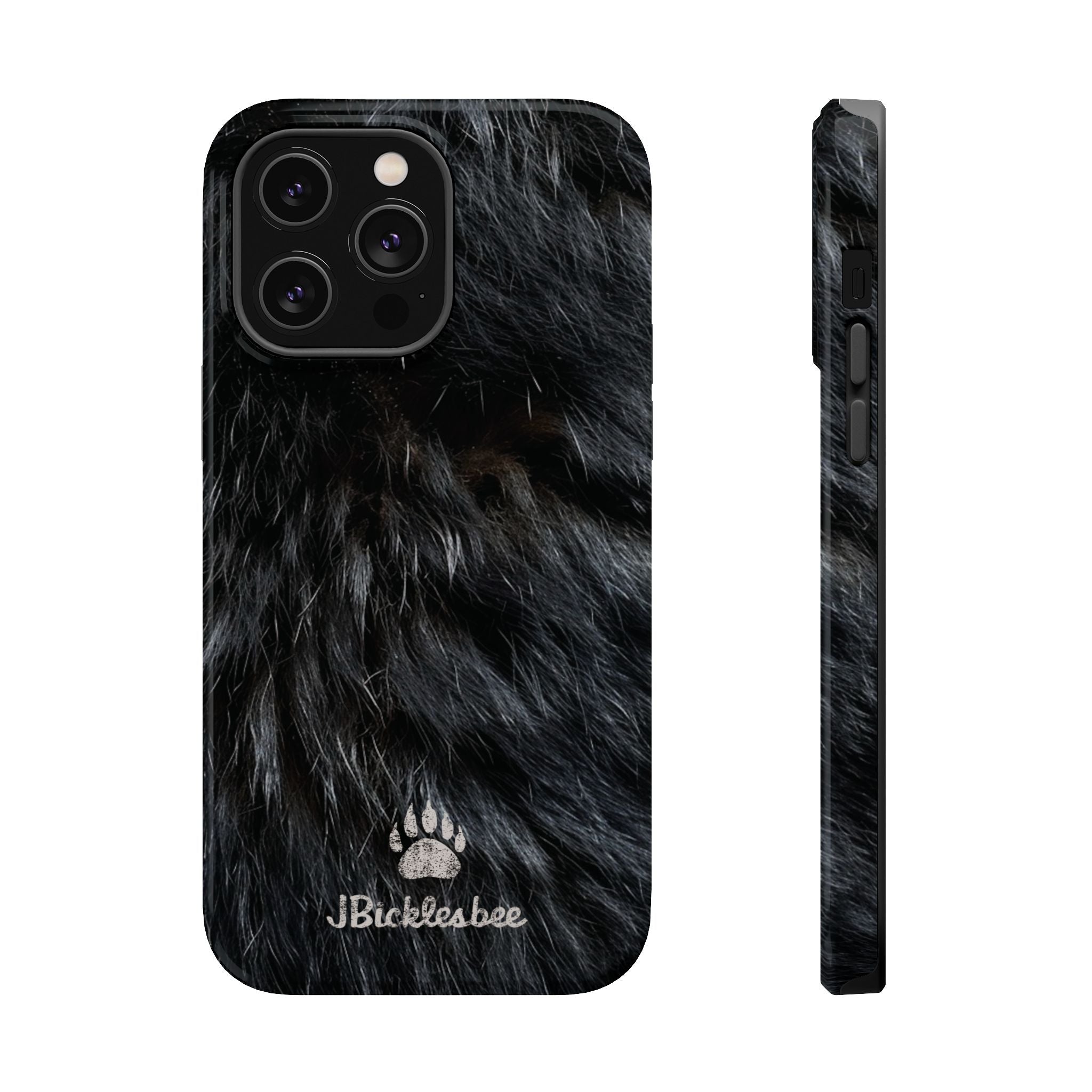 The Black Bear Hunter MagSafe iPhone Case