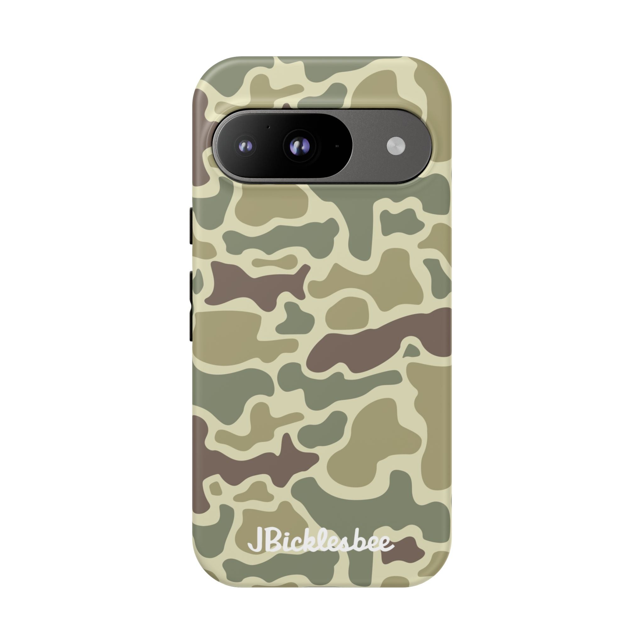 Retro Forest Duck Camo Pixel Tough Case