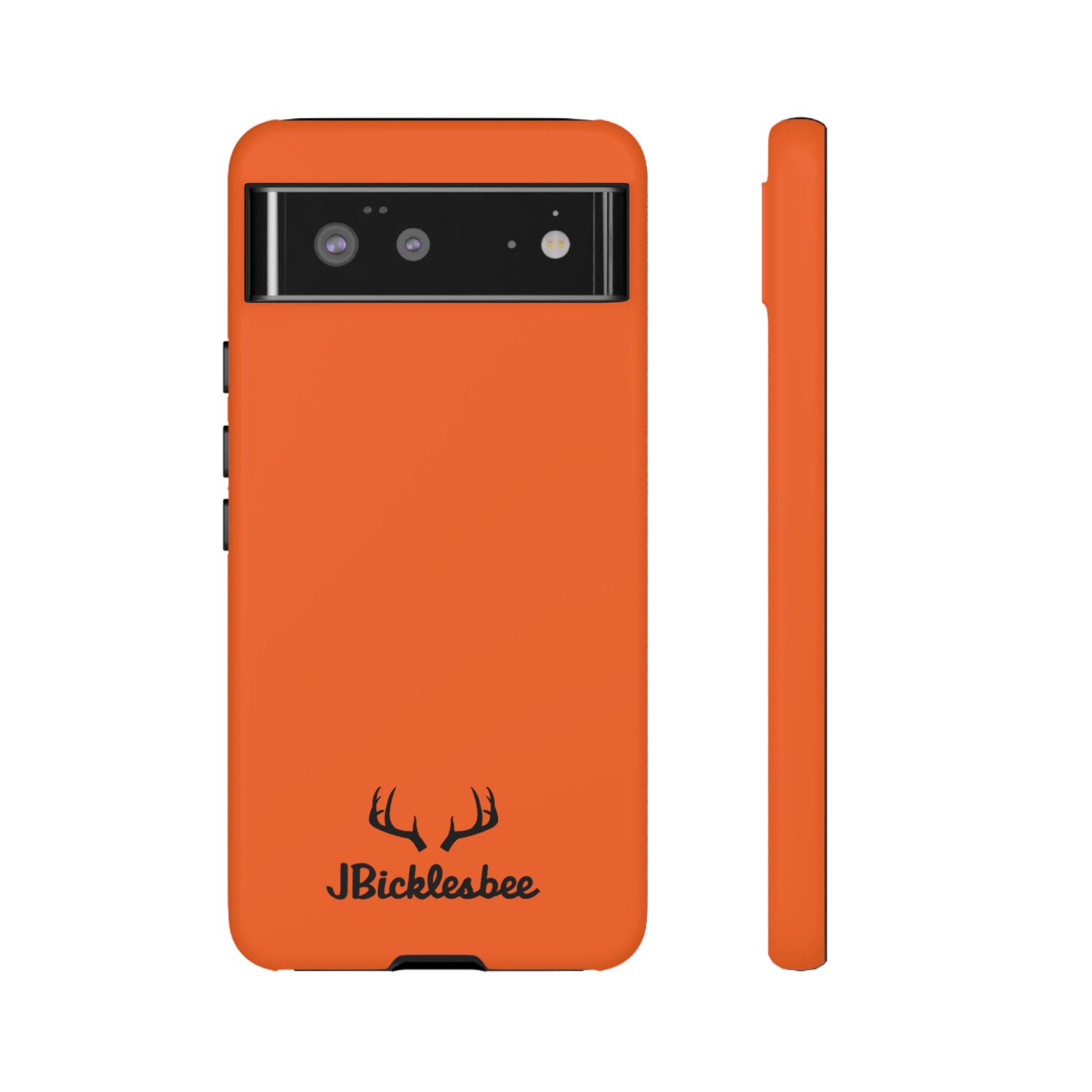 Blaze Orange Hunter Pixel Tough Case