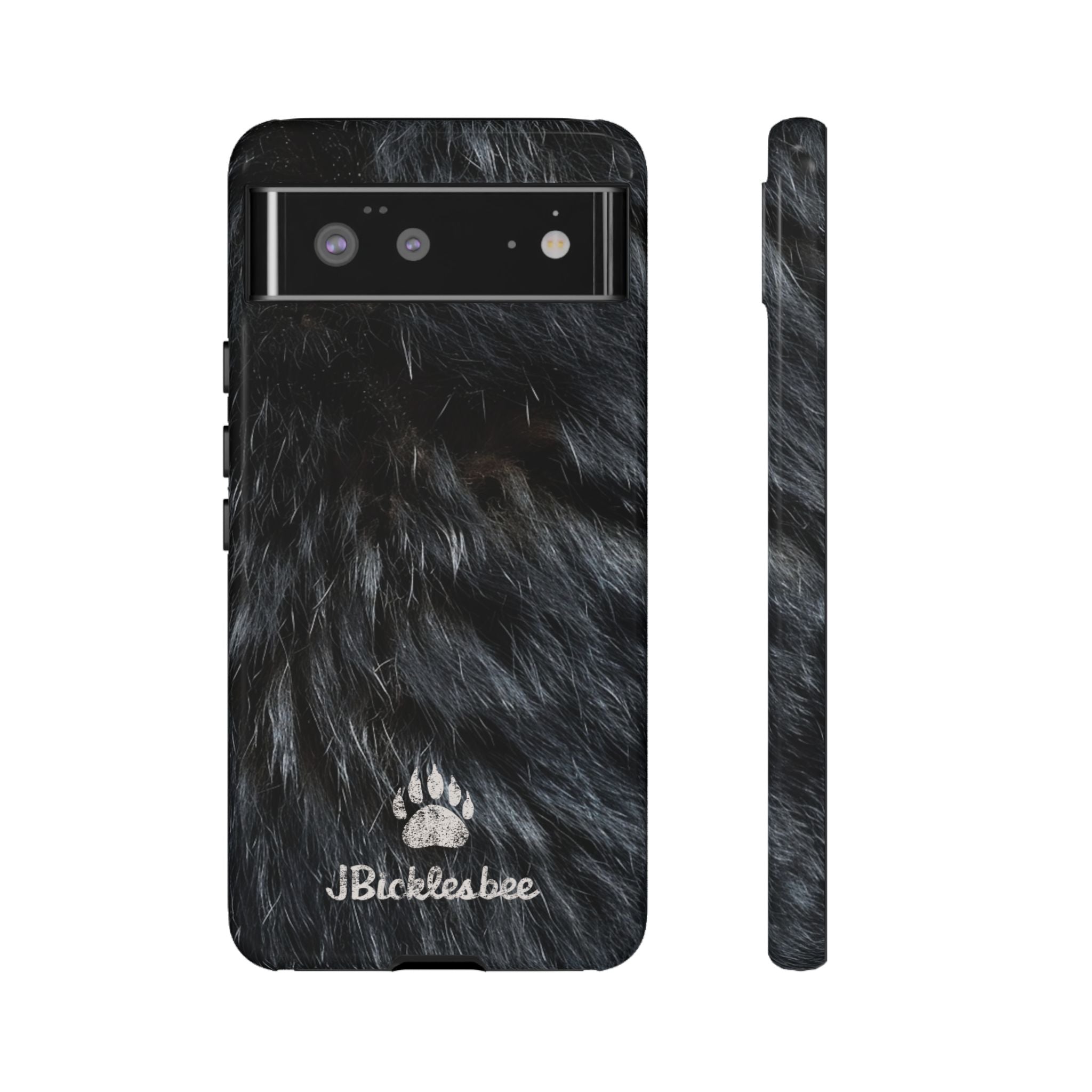 Black Bear Hunter Pixel Tough Case