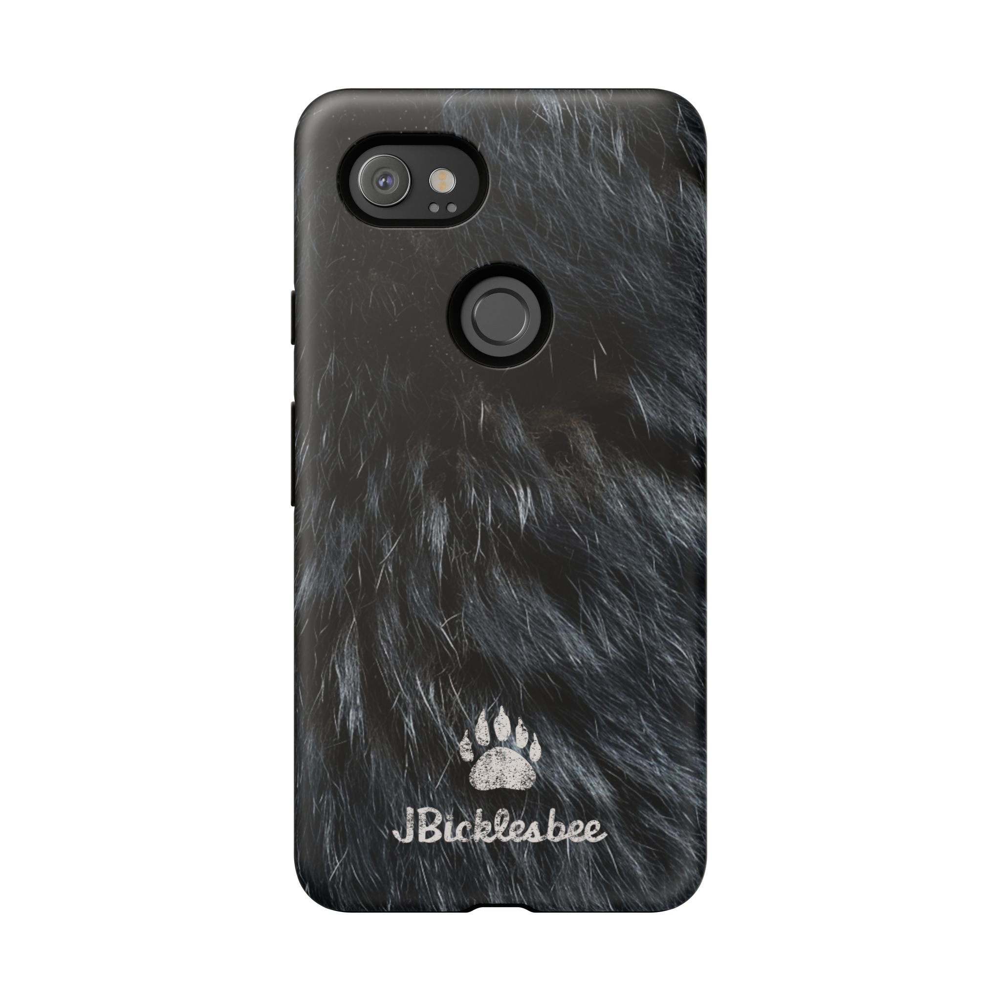 Black Bear Hunter Pixel Tough Case