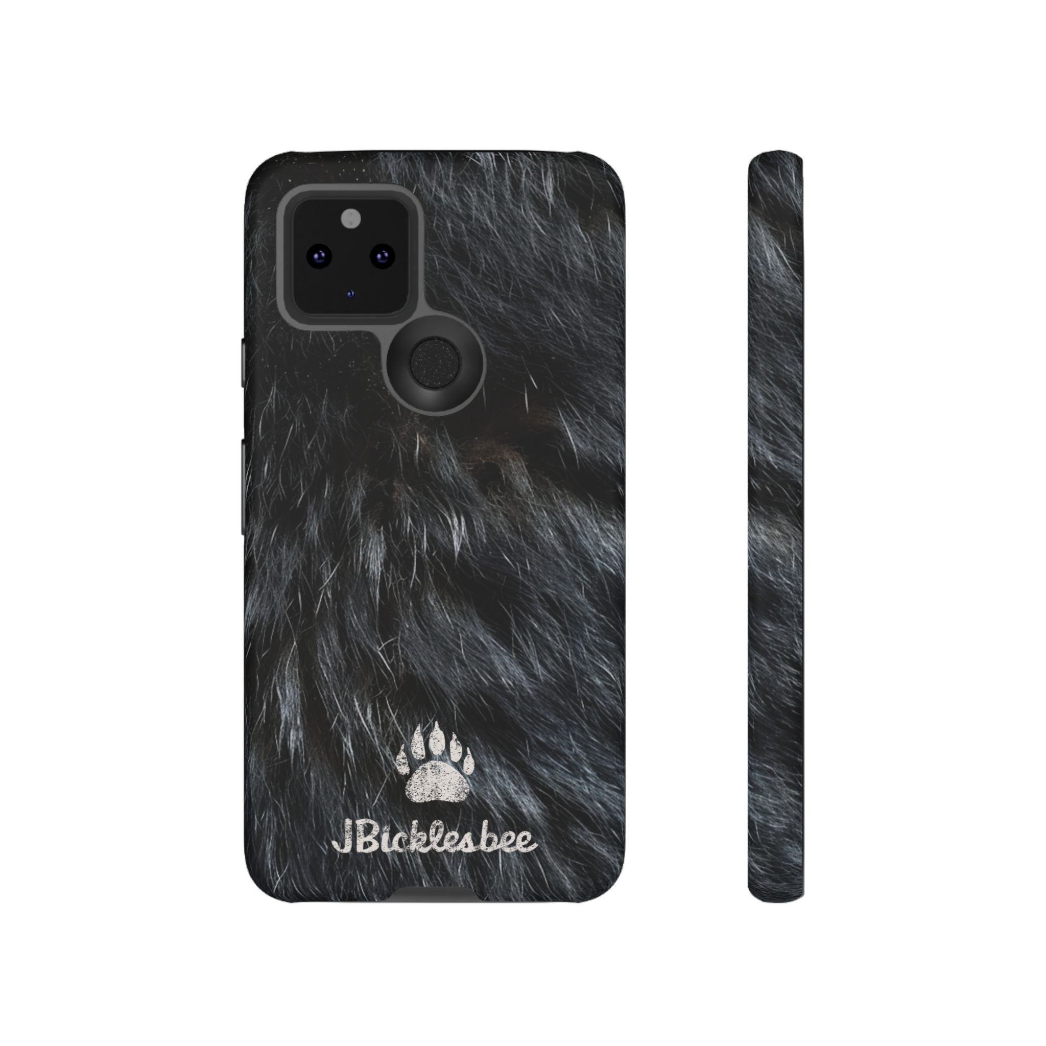 Black Bear Hunter Pixel Tough Case