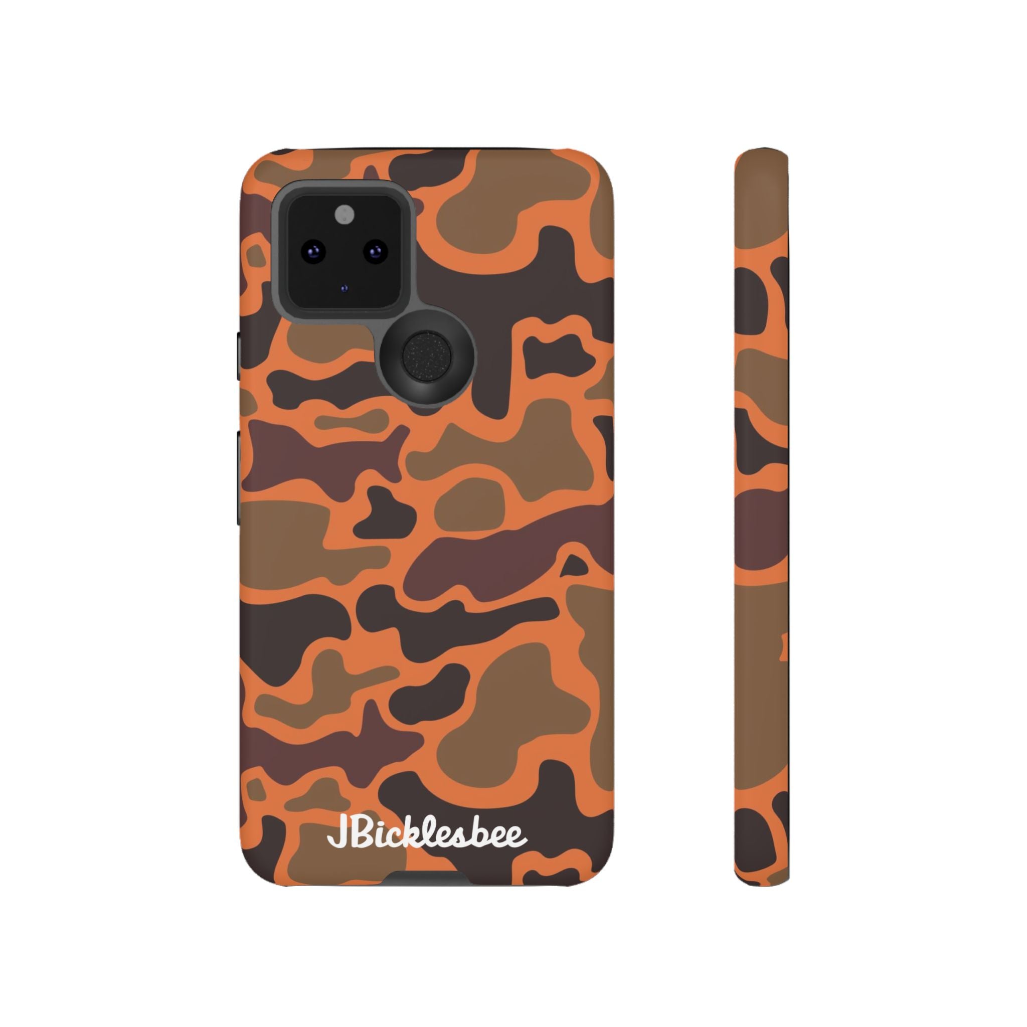 Retro Hunter Safety Camo Pixel Tough Case