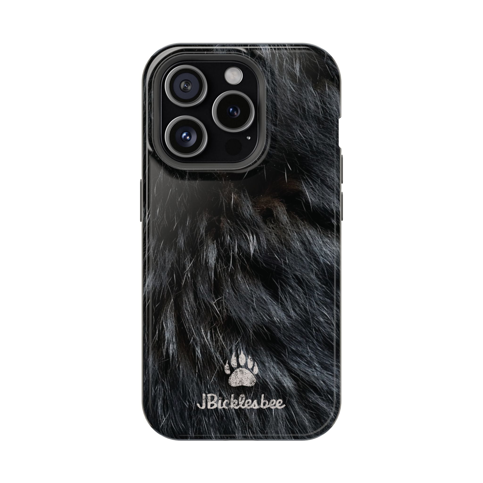 The Black Bear Hunter MagSafe iPhone Case