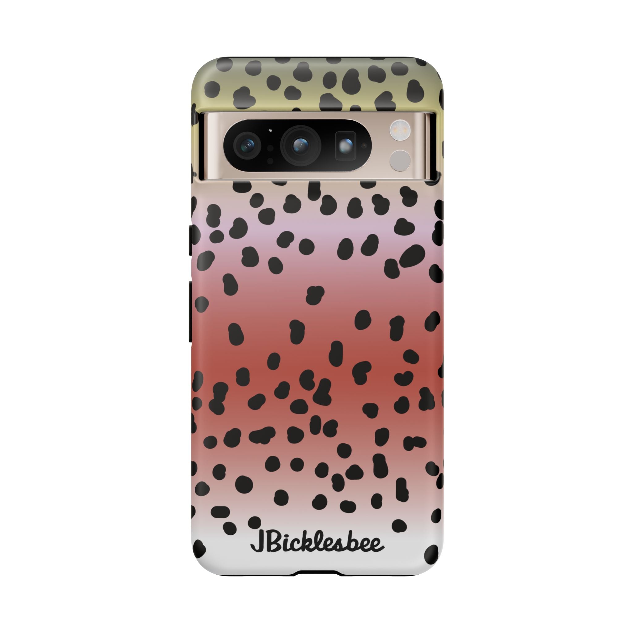 Rainbow Trout Pattern Pixel Tough Case