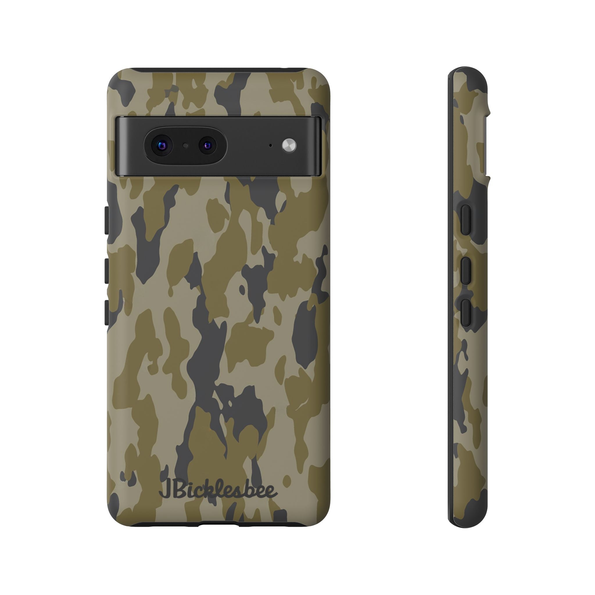 Retro Bark Camo Pixel Tough Case