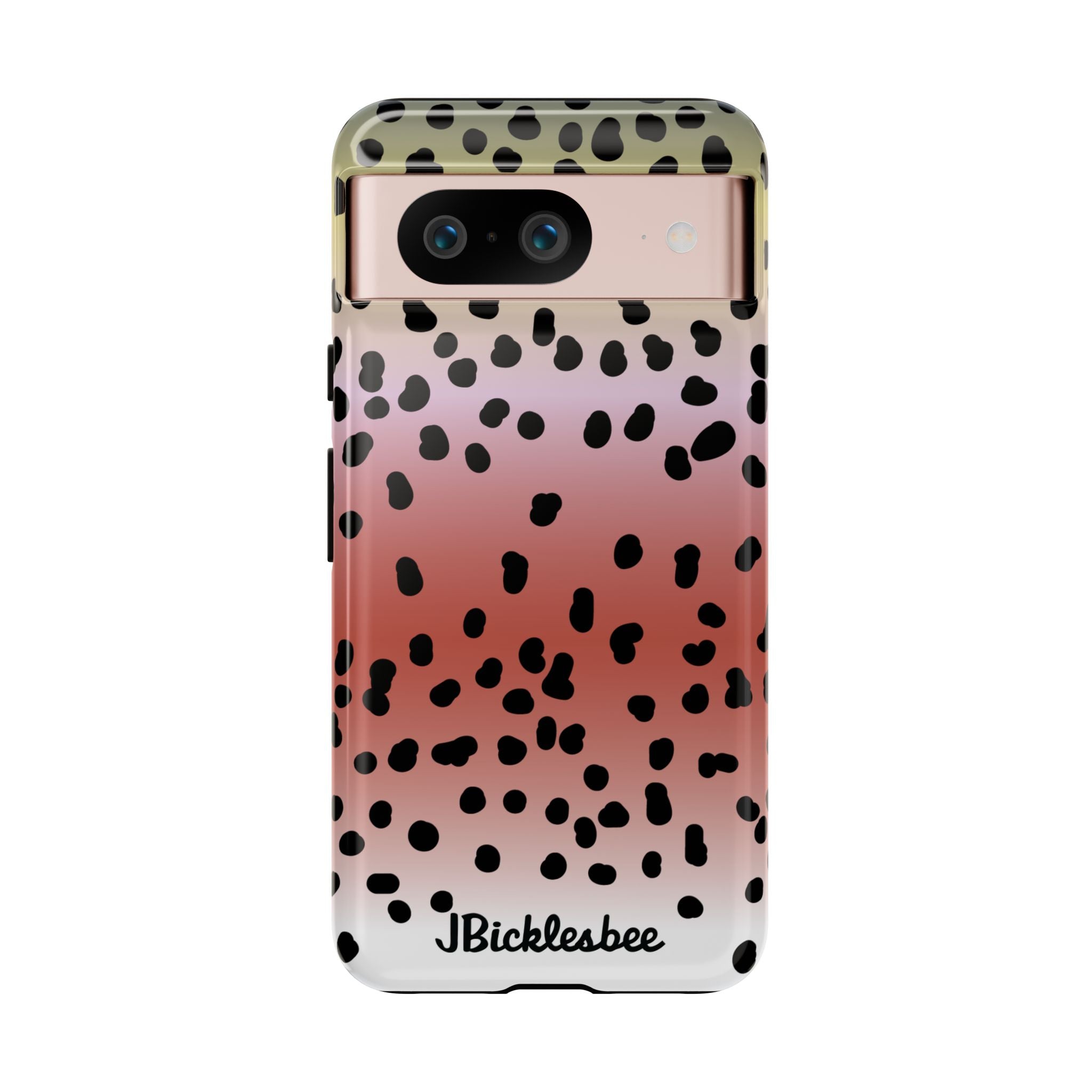 Rainbow Trout Pattern Pixel Tough Case