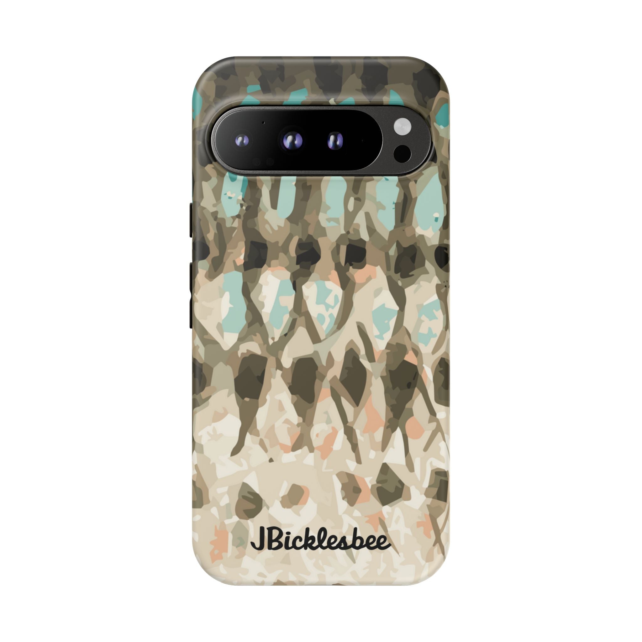 Striped Bass Rockfish Pattern Pixel Tough Case