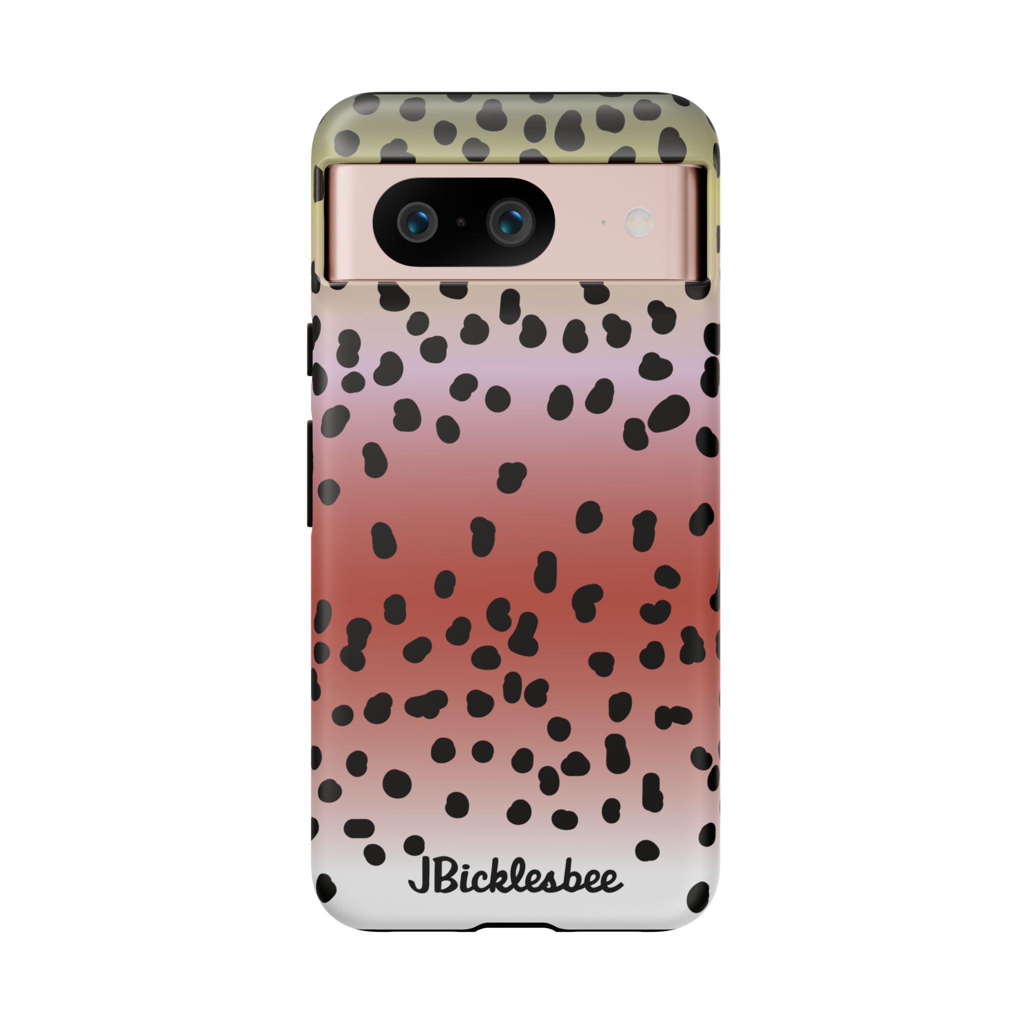 Rainbow Trout Pattern Pixel Tough Case