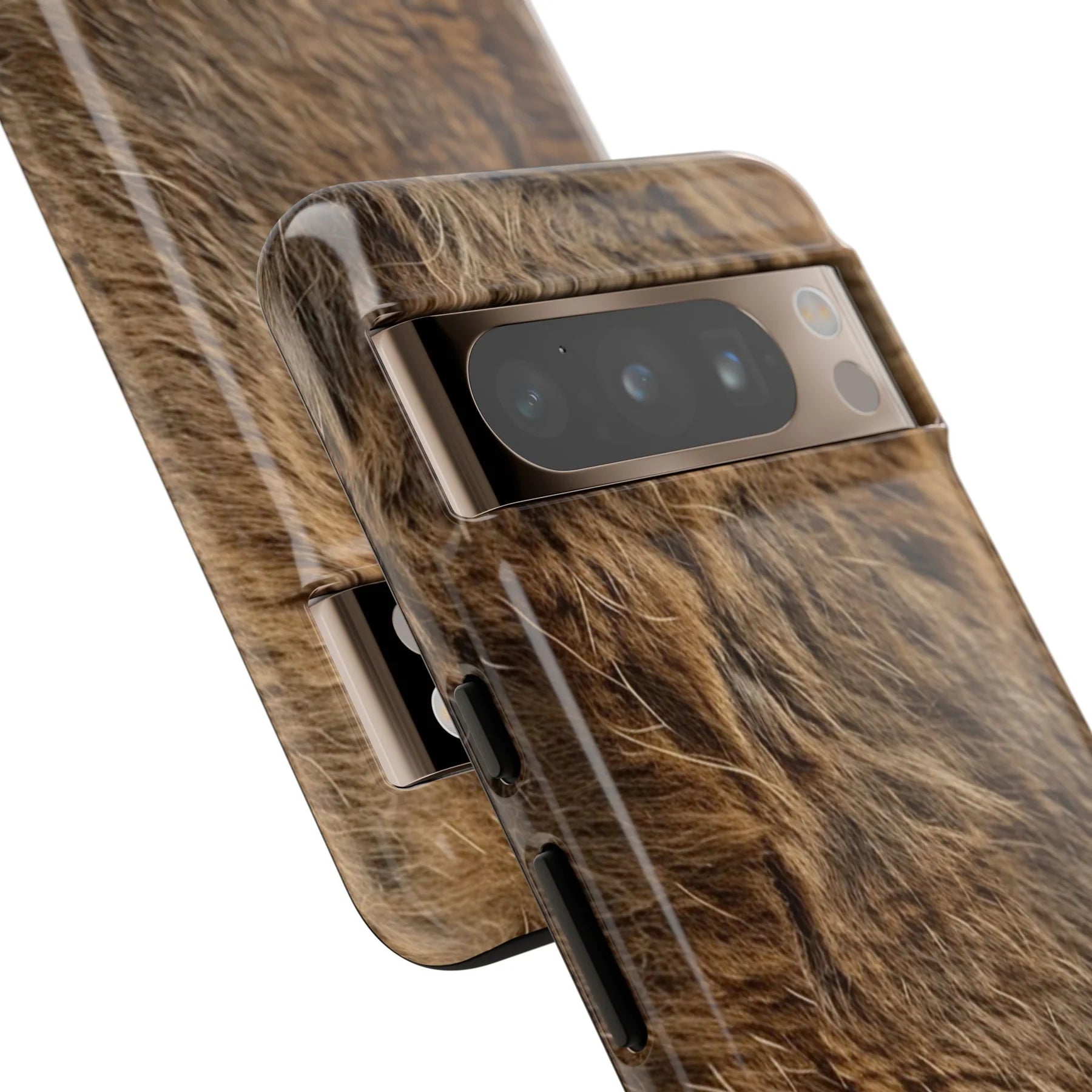 close up on camera Buffalo Hunter Pixel Tough Case