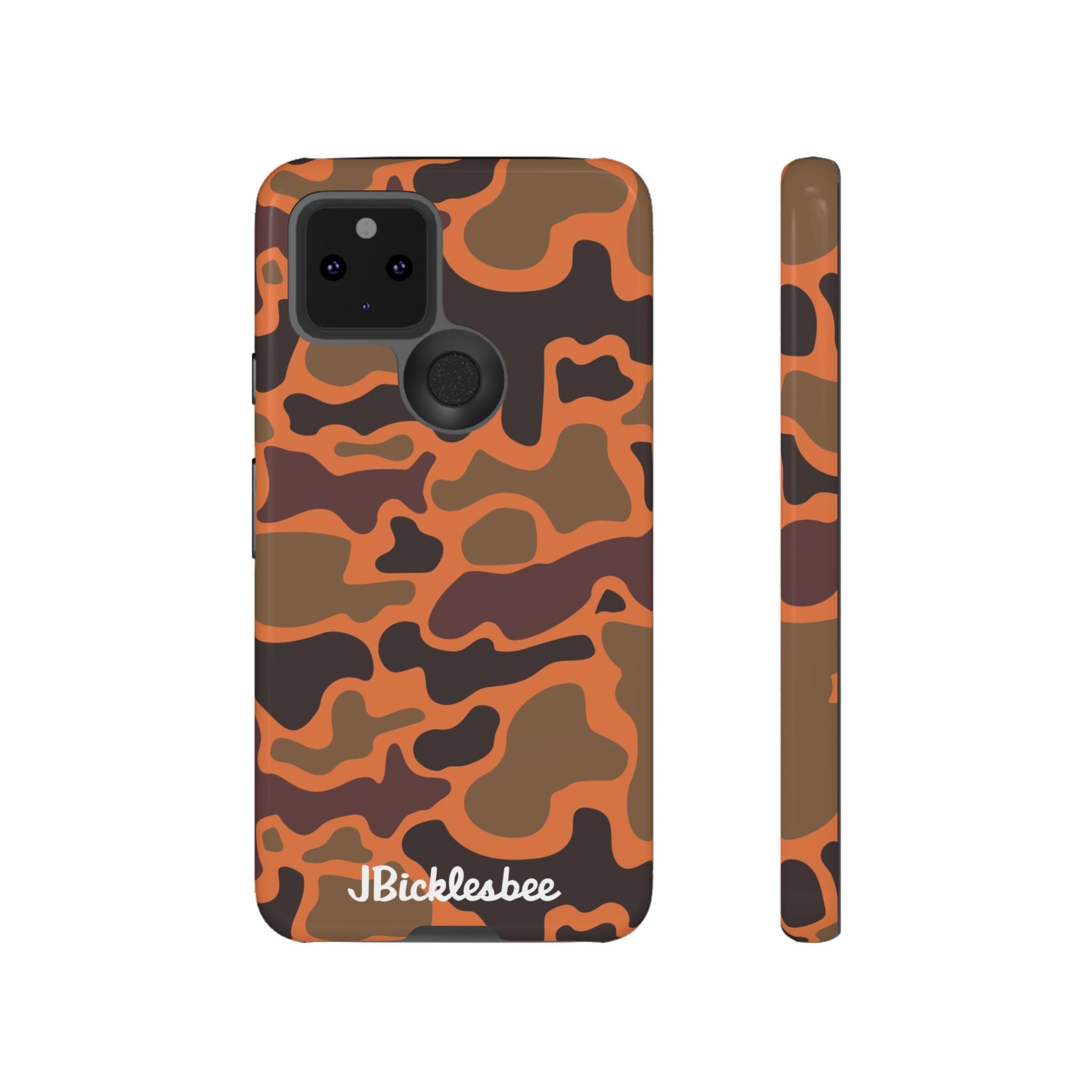 Retro Hunter Safety Camo Pixel Tough Case