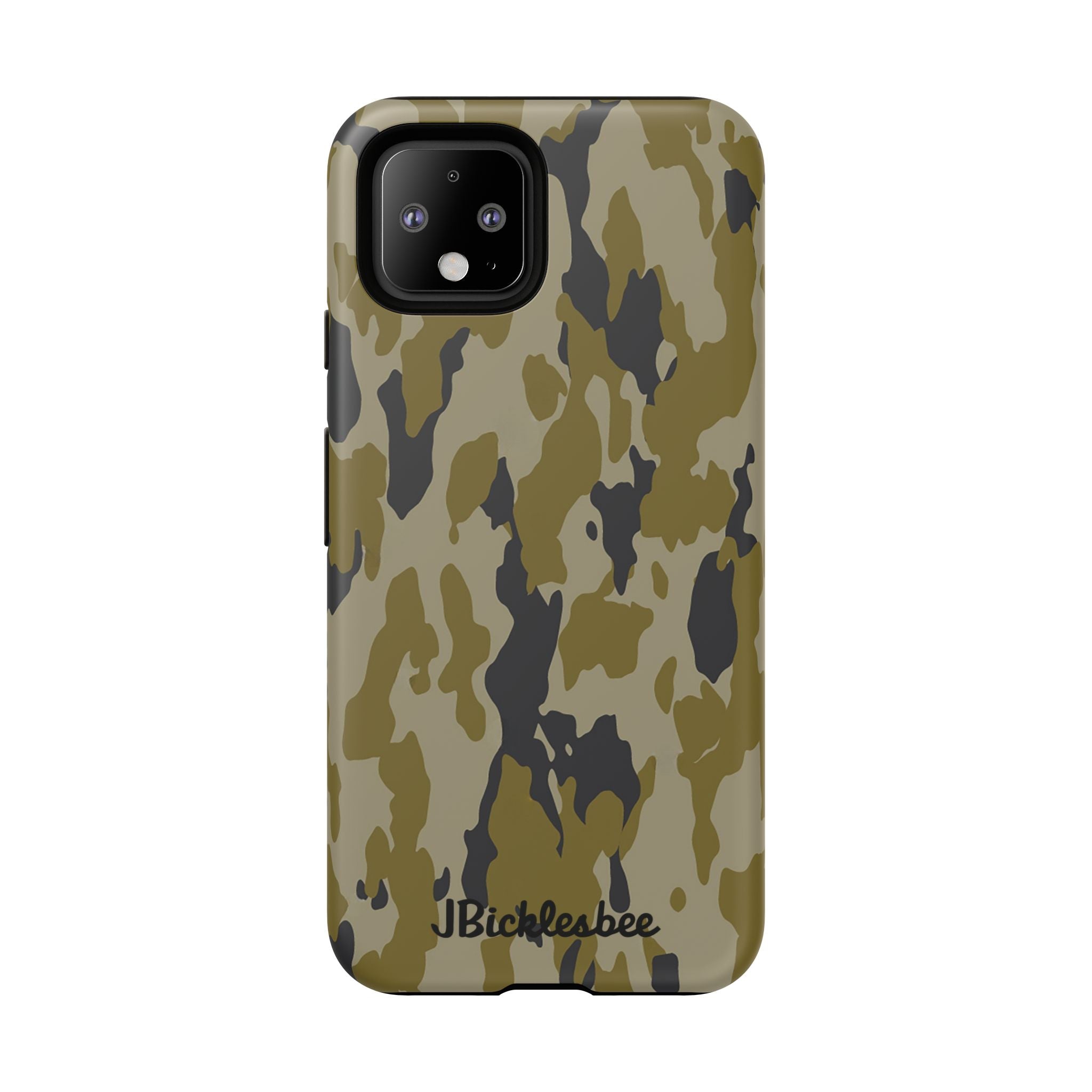 Retro Bark Camo Pixel Tough Case