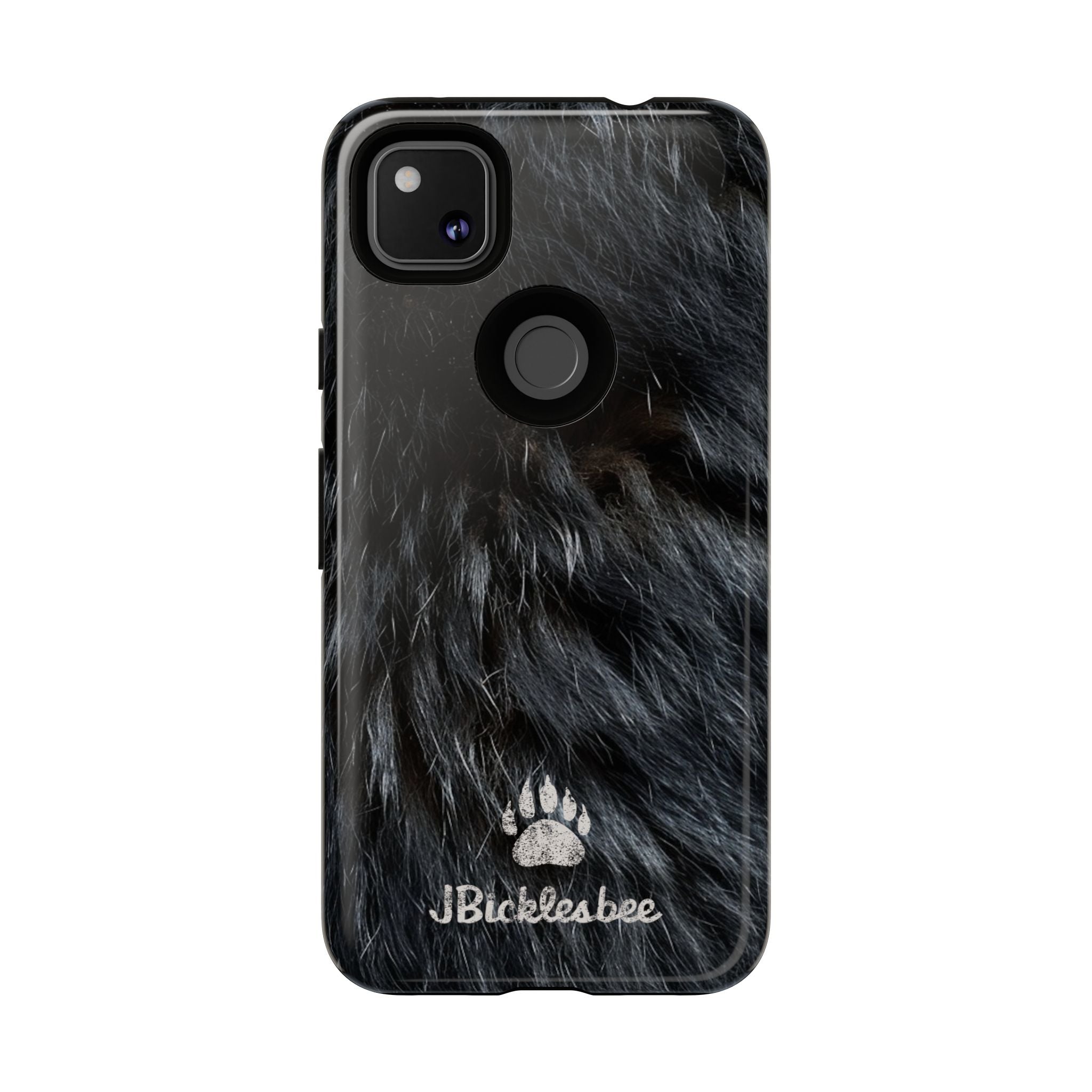 Black Bear Hunter Pixel Tough Case