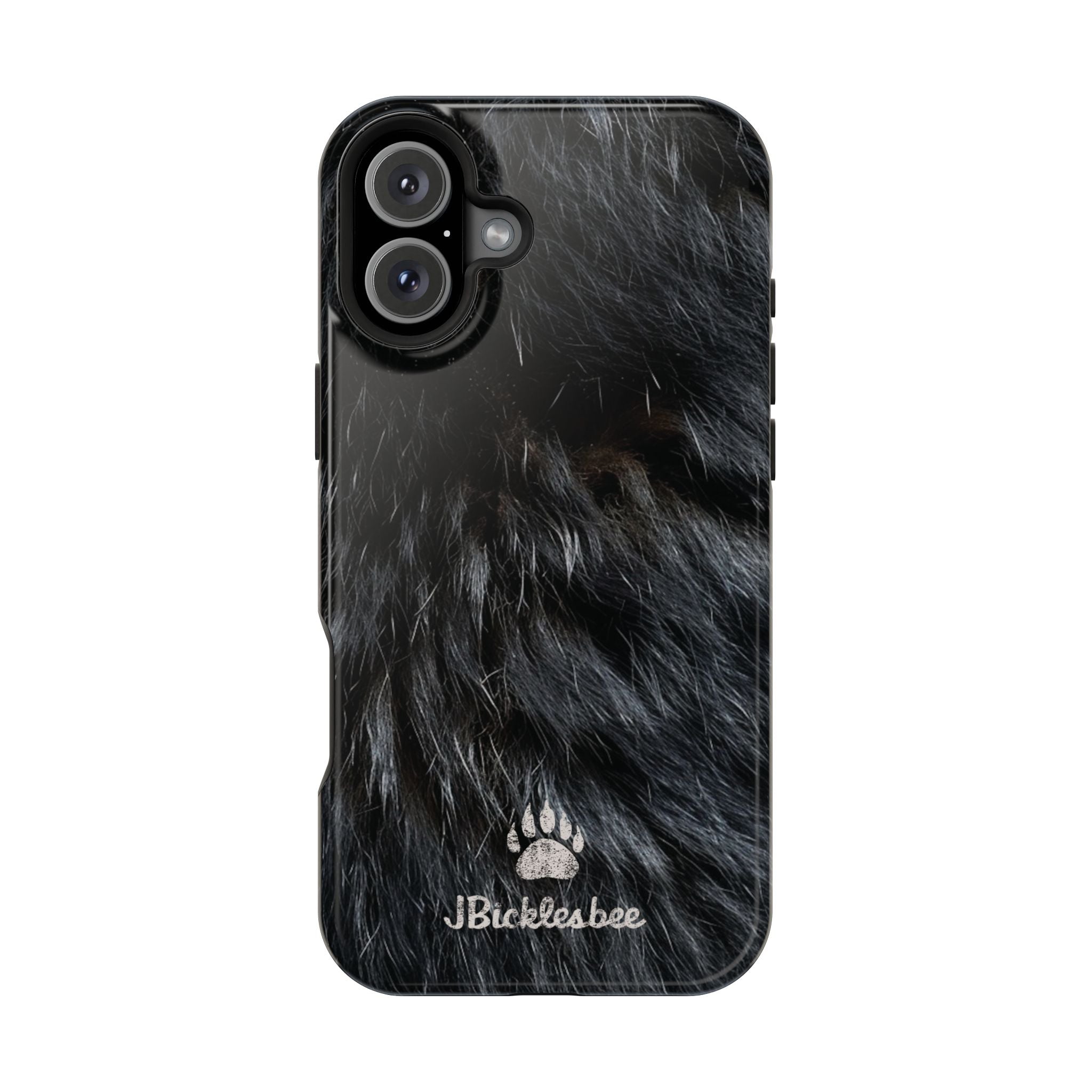 The Black Bear Hunter MagSafe iPhone Case