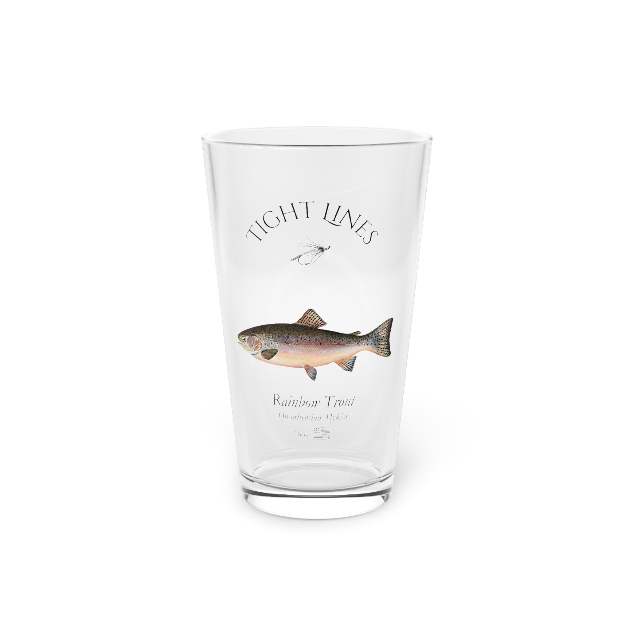 Rainbow Trout Pint Glass