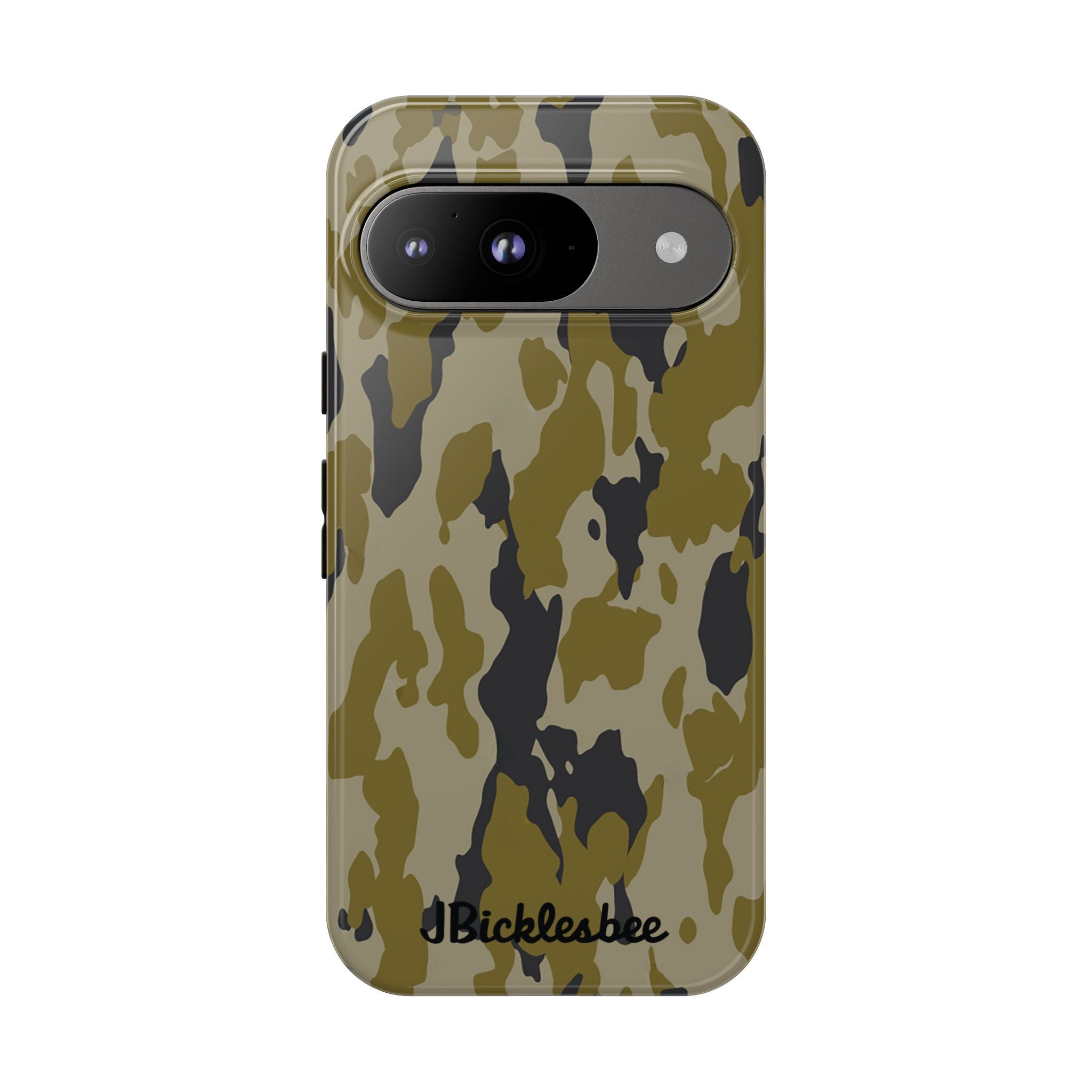 Retro Bark Camo Pixel Tough Case