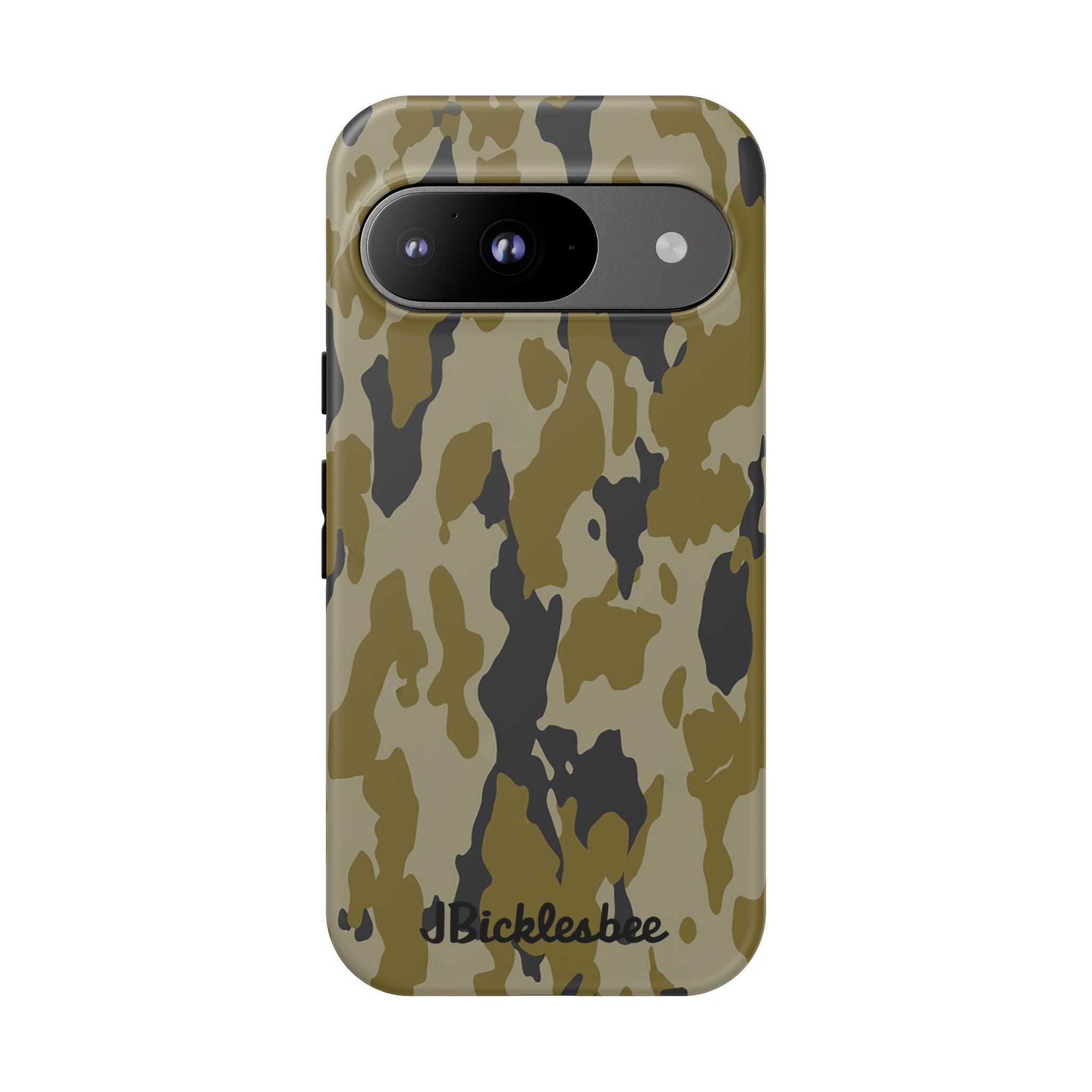 Retro Bark Camo Pixel Tough Case