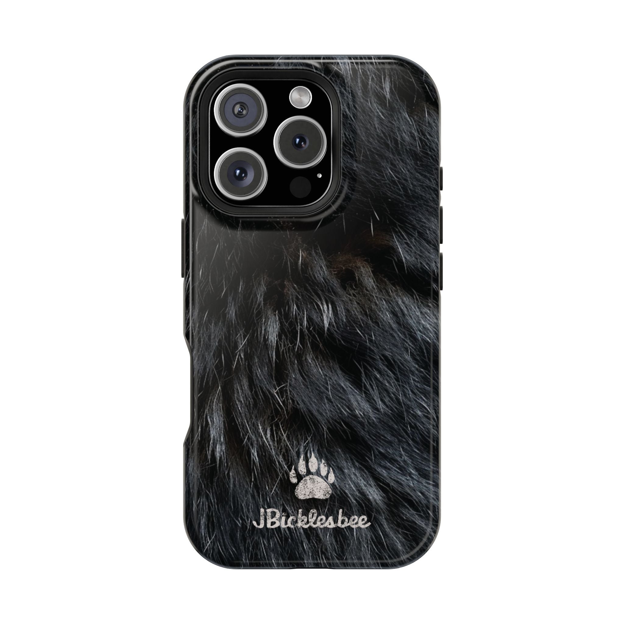 The Black Bear Hunter MagSafe iPhone Case