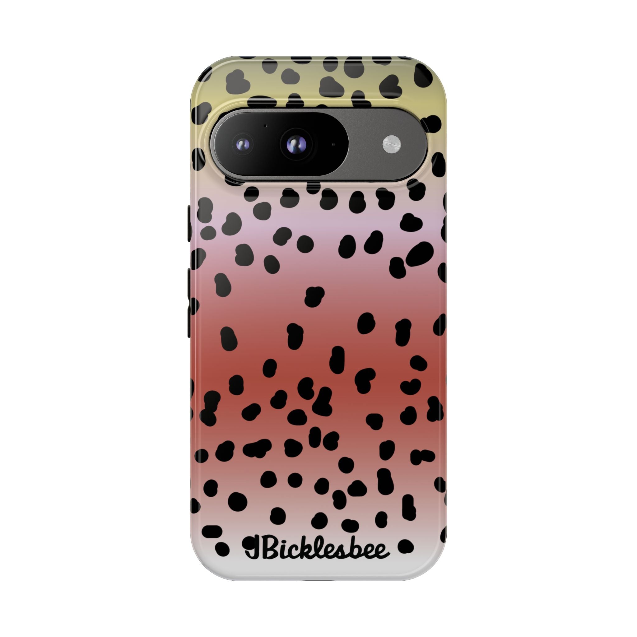 Rainbow Trout Pattern Pixel Tough Case