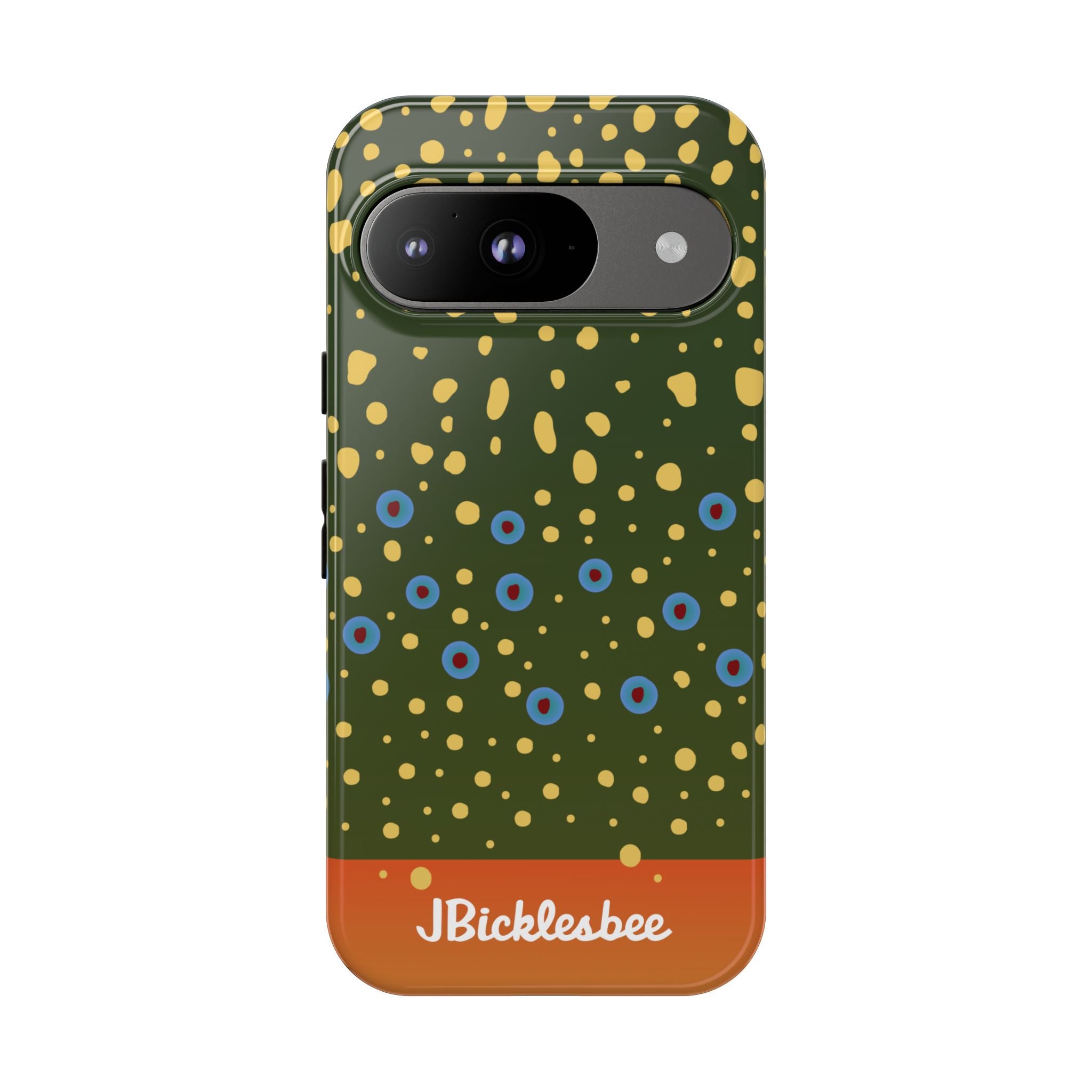 Brook Trout Pattern Pixel Tough Case