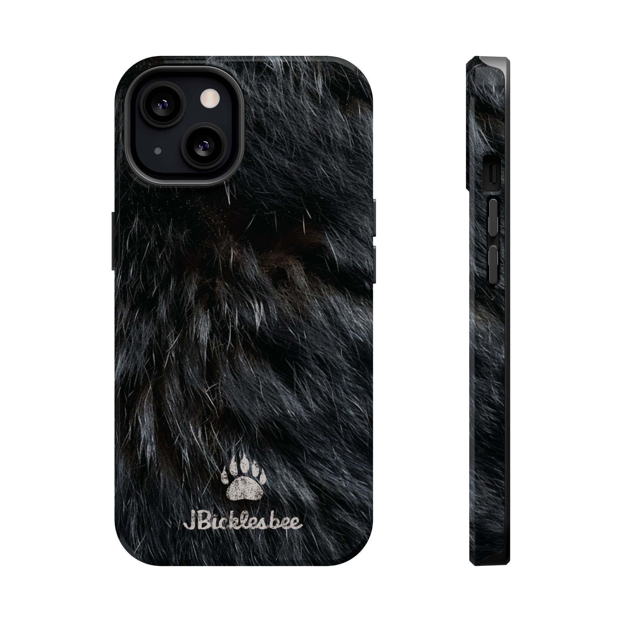 The Black Bear Hunter MagSafe iPhone Case