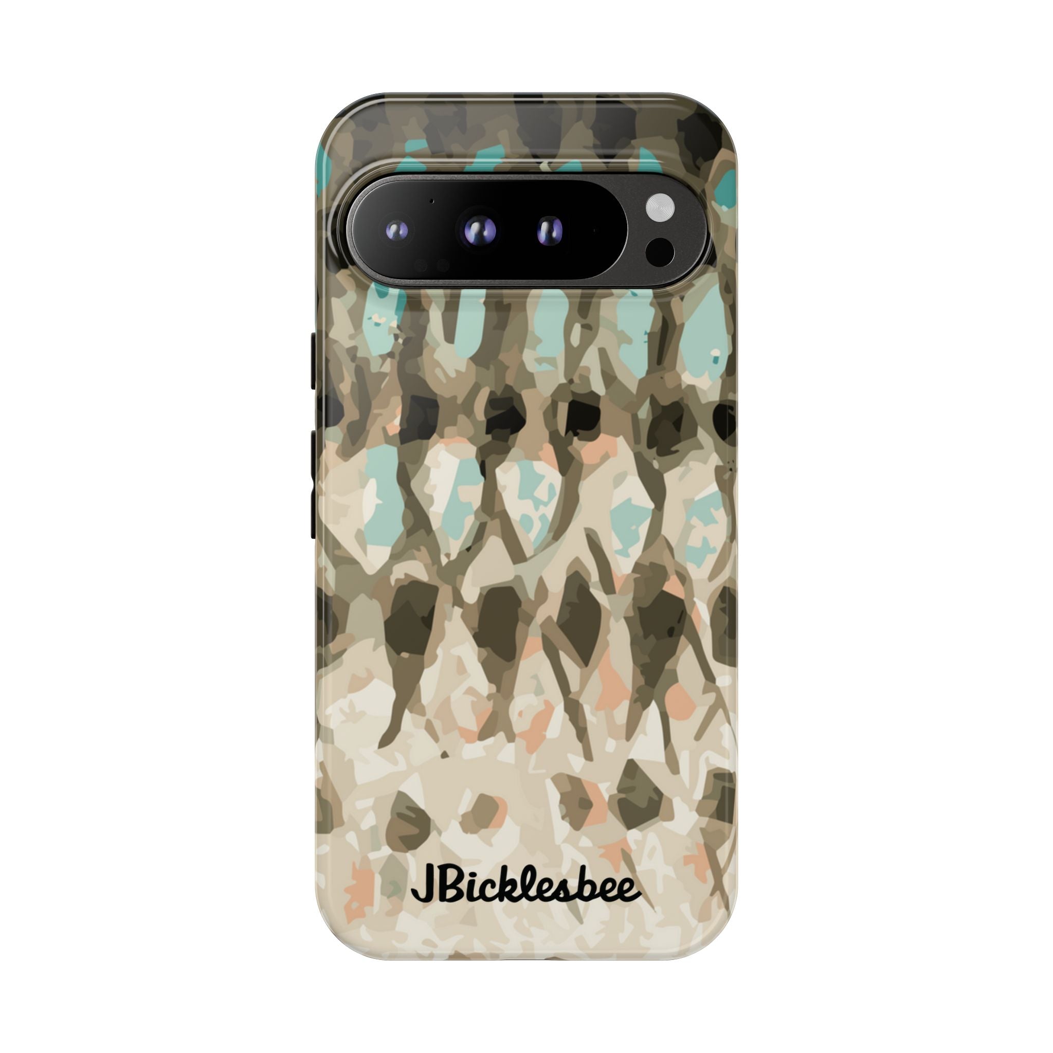 Striped Bass Rockfish Pattern Pixel Tough Case