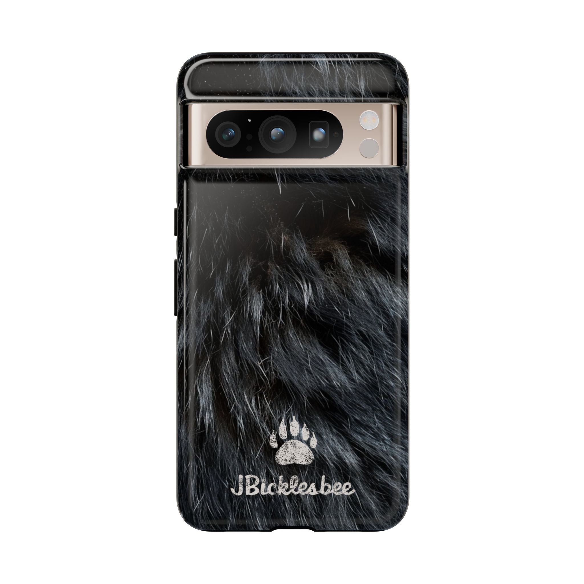 Black Bear Hunter Pixel Tough Case