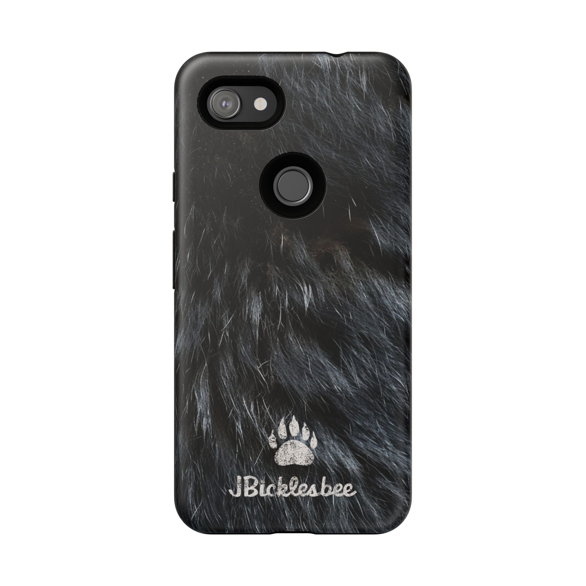 Black Bear Hunter Pixel Tough Case