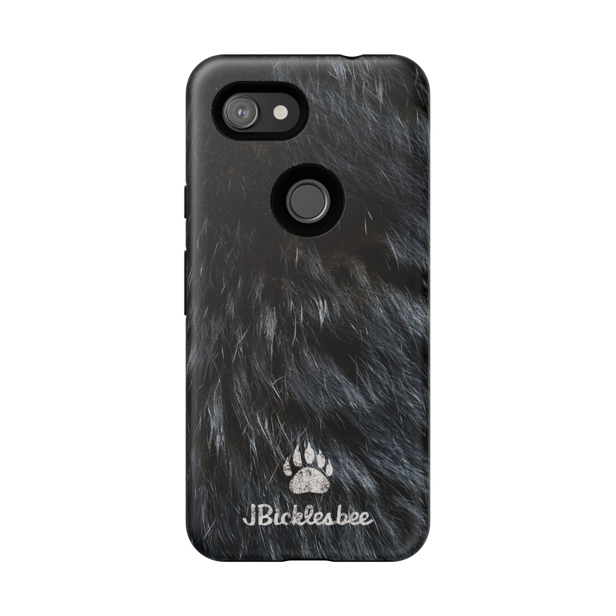 Black Bear Hunter Pixel Tough Case