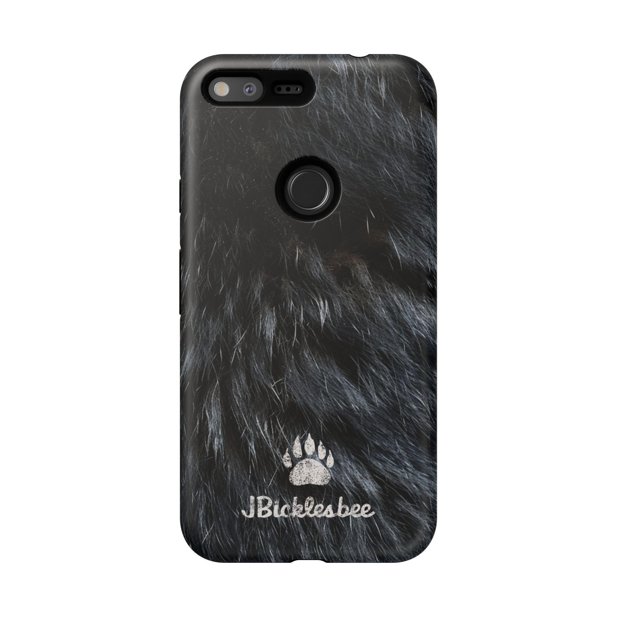 Black Bear Hunter Pixel Tough Case