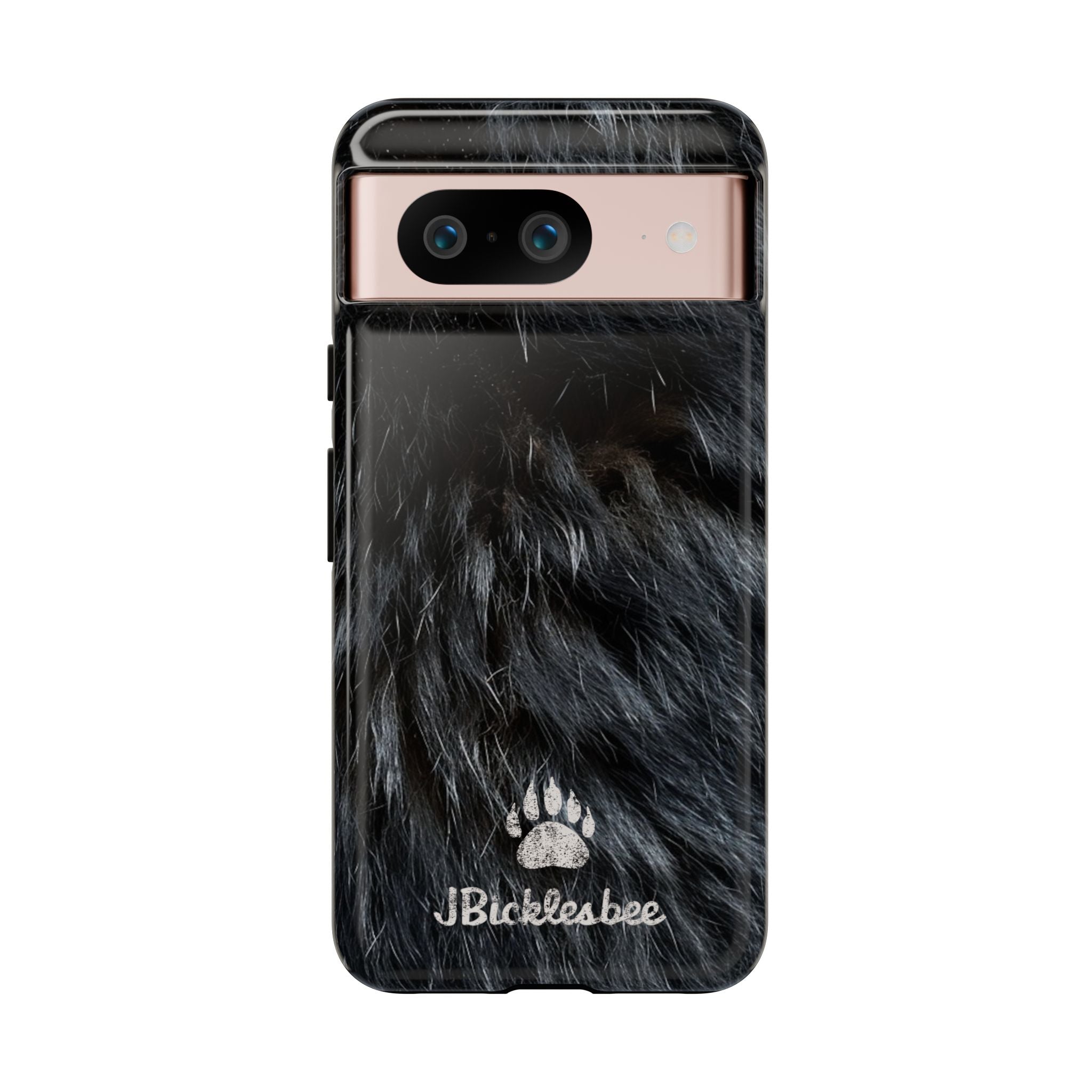 Black Bear Hunter Pixel Tough Case