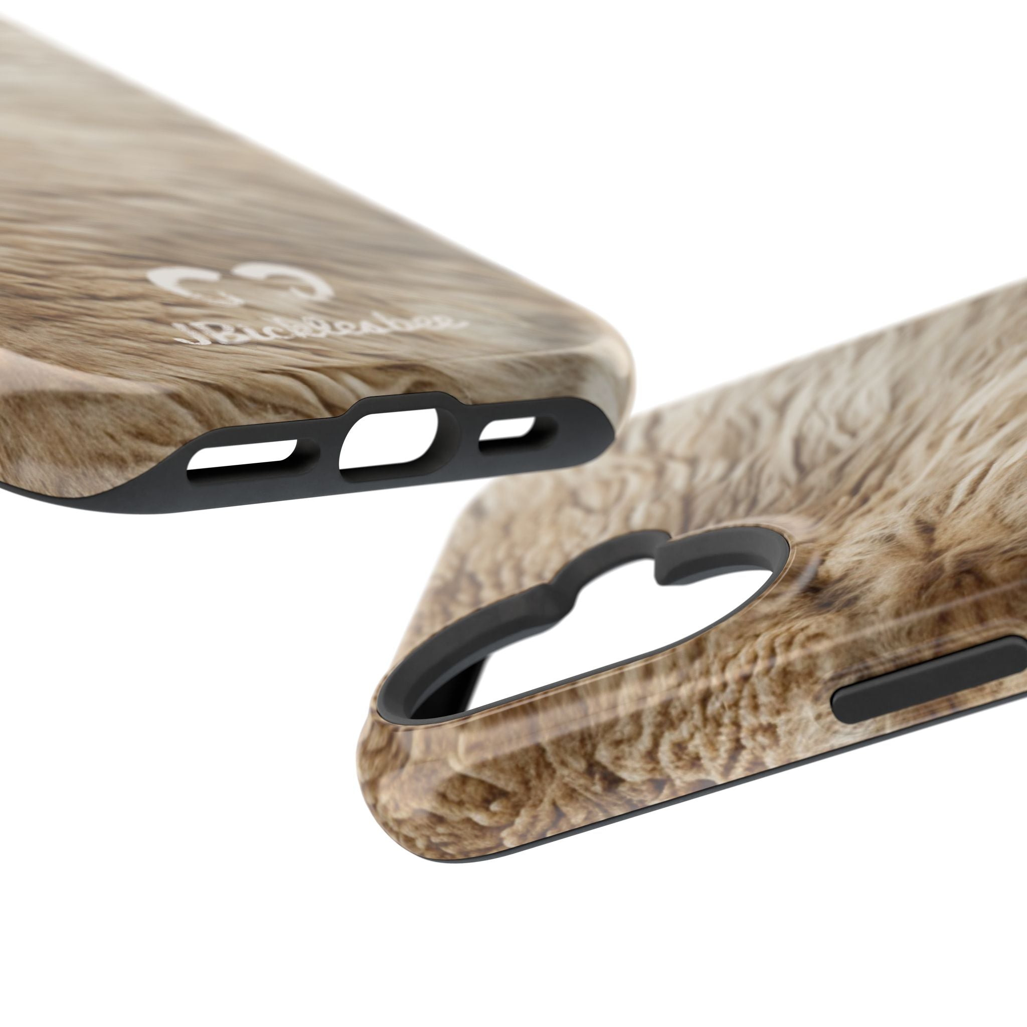 Bighorn Hunter MagSafe iPhone Case close up on ports