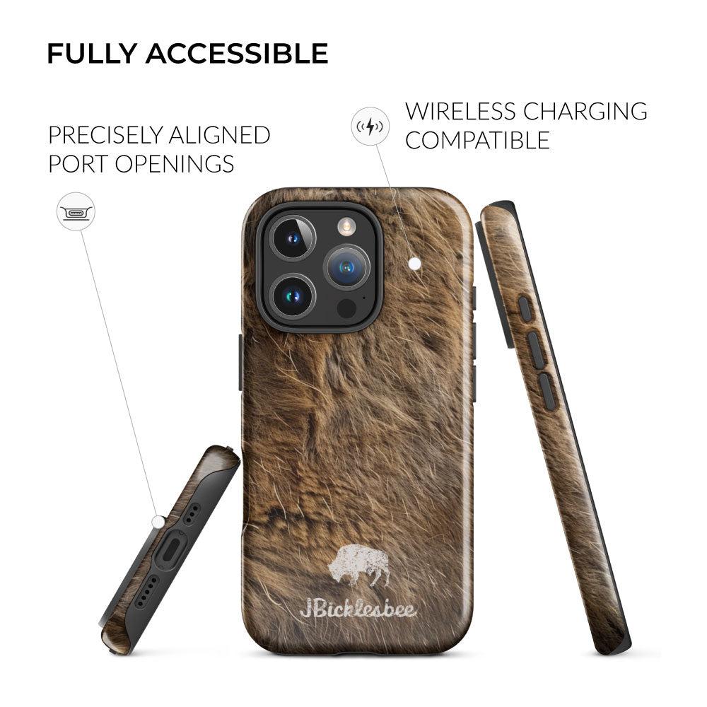 fully accessible Buffalo Hunter iPhone Tough Case