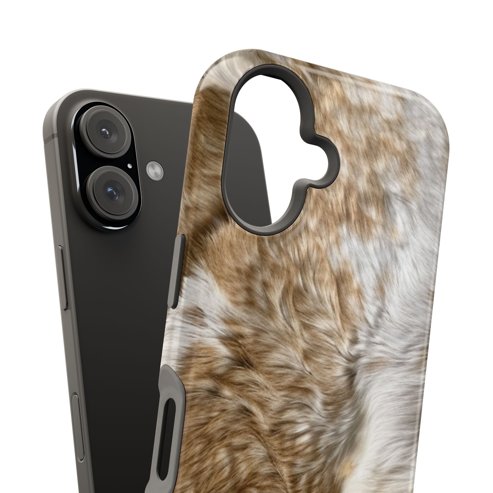 The Pronghorn Hunter MagSafe iPhone Case front cover detached from phone