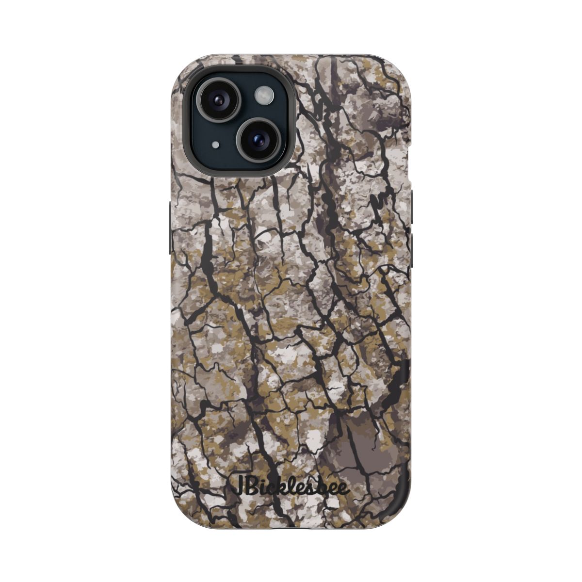 Alpha Tree Bark Camo MagSafe iPhone Case