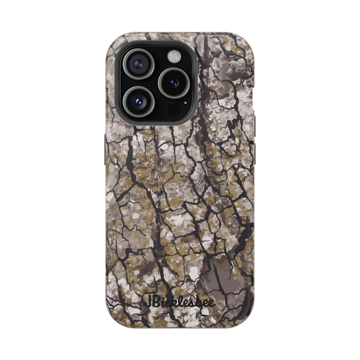 Alpha Tree Bark Camo MagSafe iPhone Case