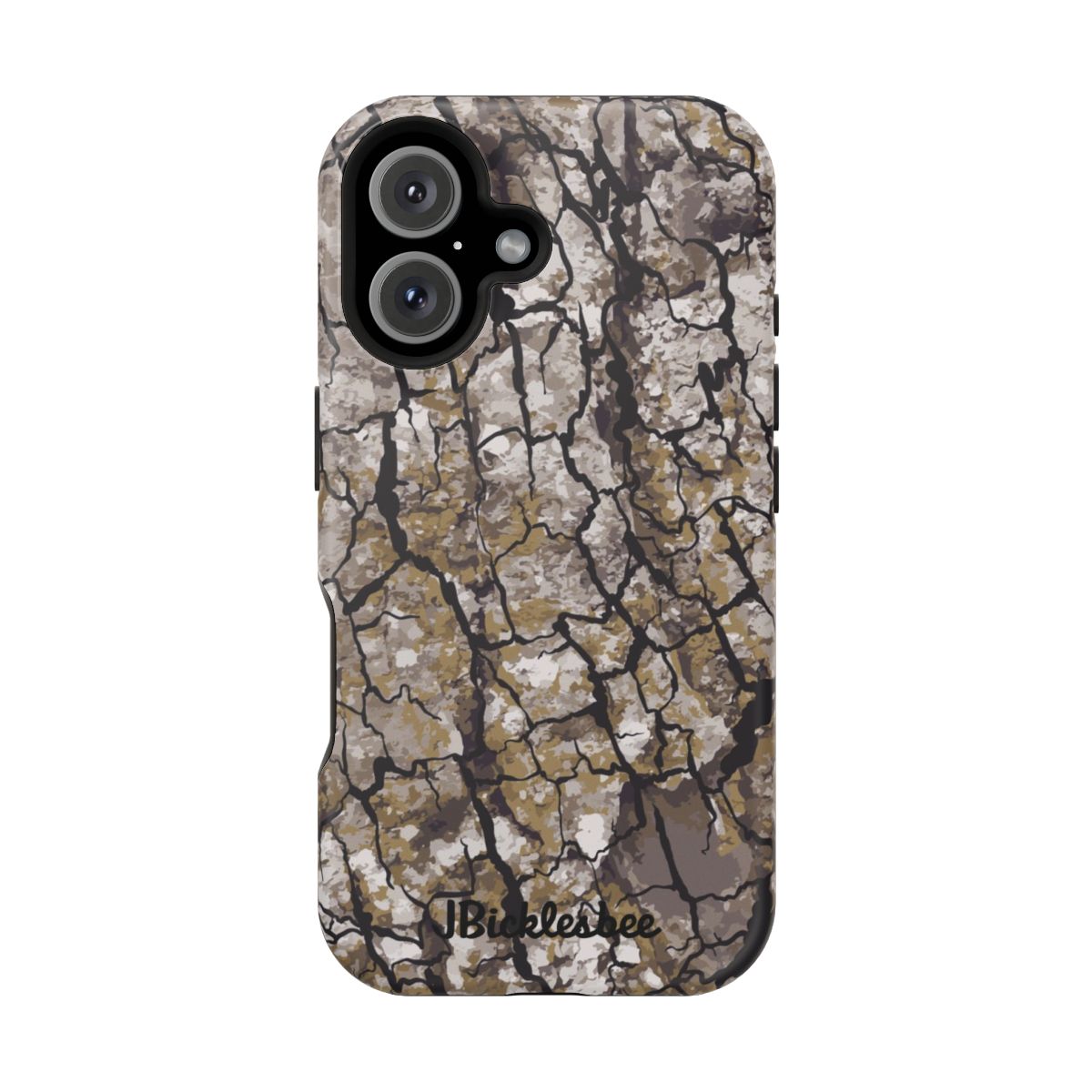 Alpha Tree Bark Camo MagSafe iPhone Case