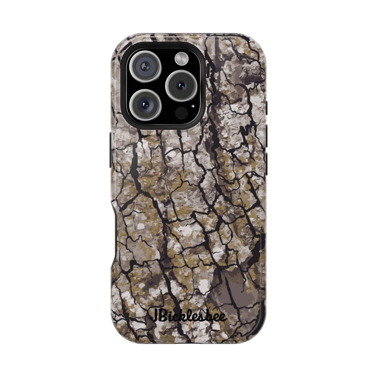 Alpha Tree Bark Camo MagSafe iPhone Case