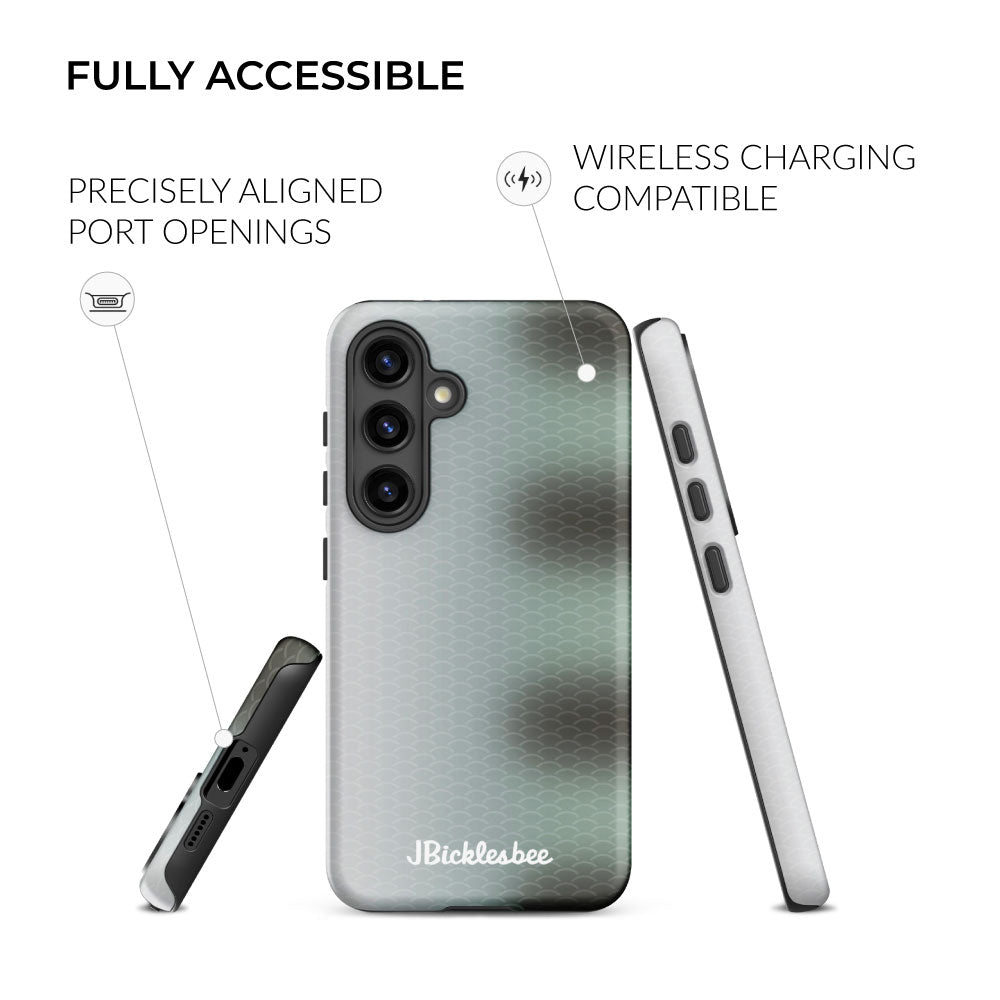 fully accessible Bonefish Pattern Samsung Tough Case