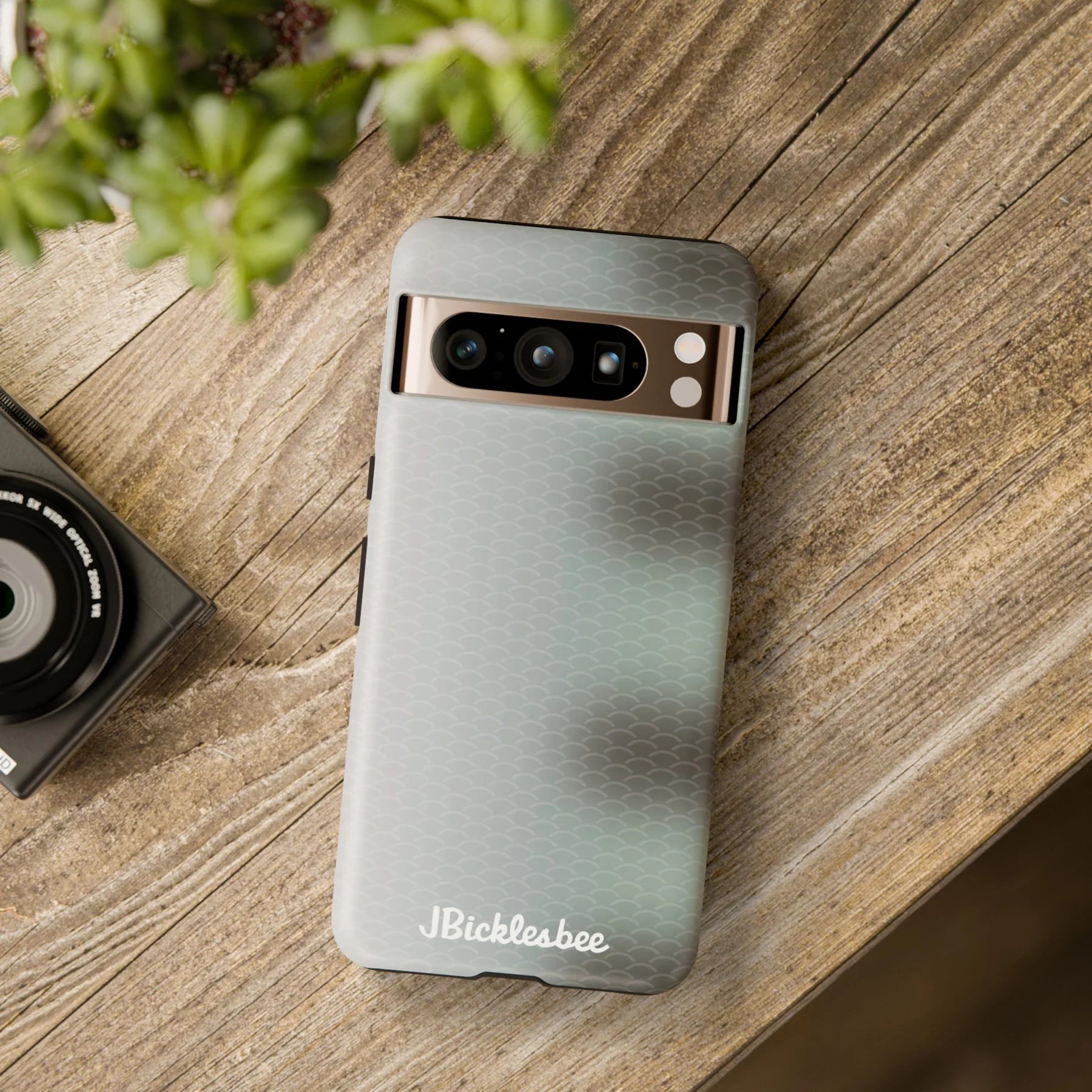 Bonefish Pattern Google Pixel Tough Case on table